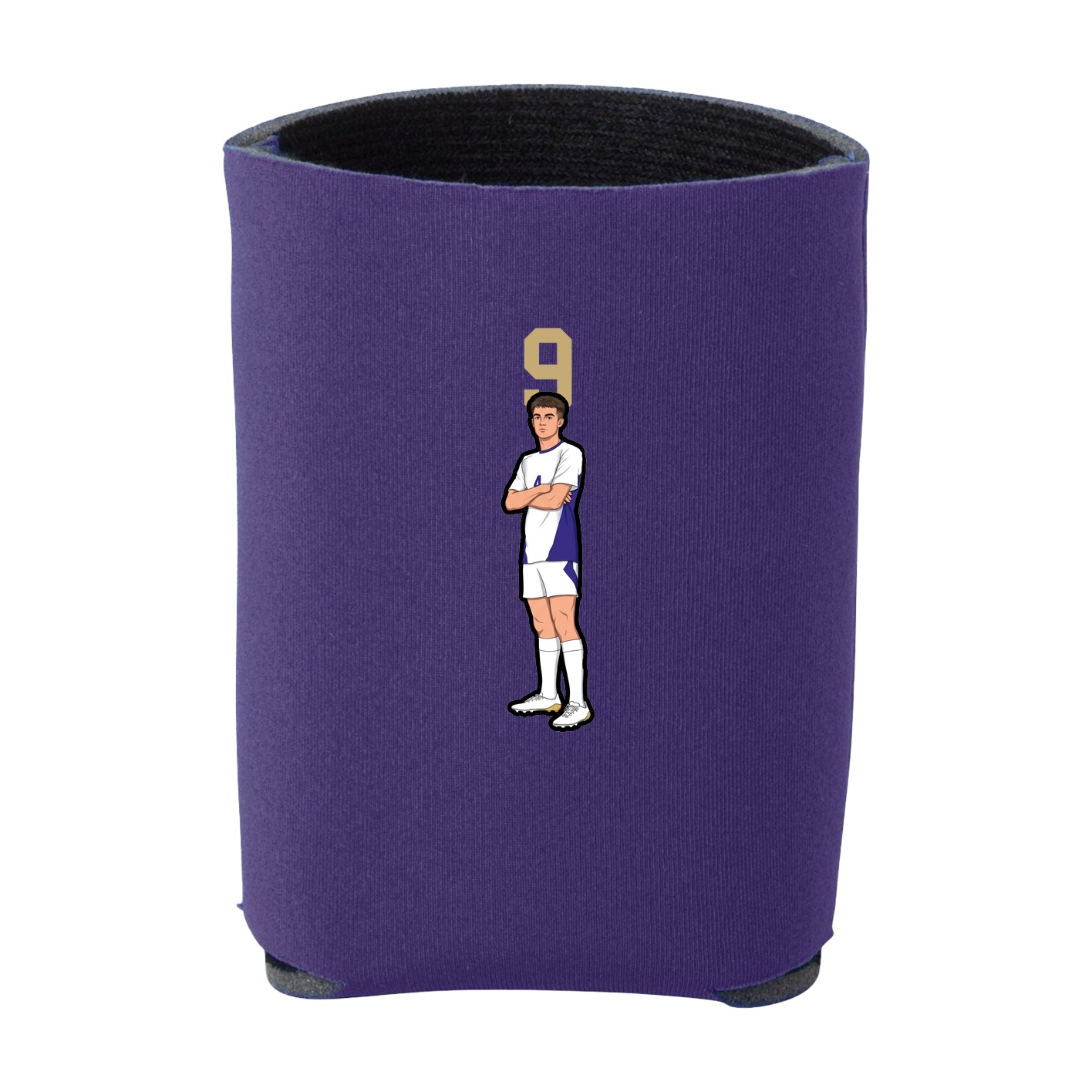 Can Holder — Number Top in Purple
