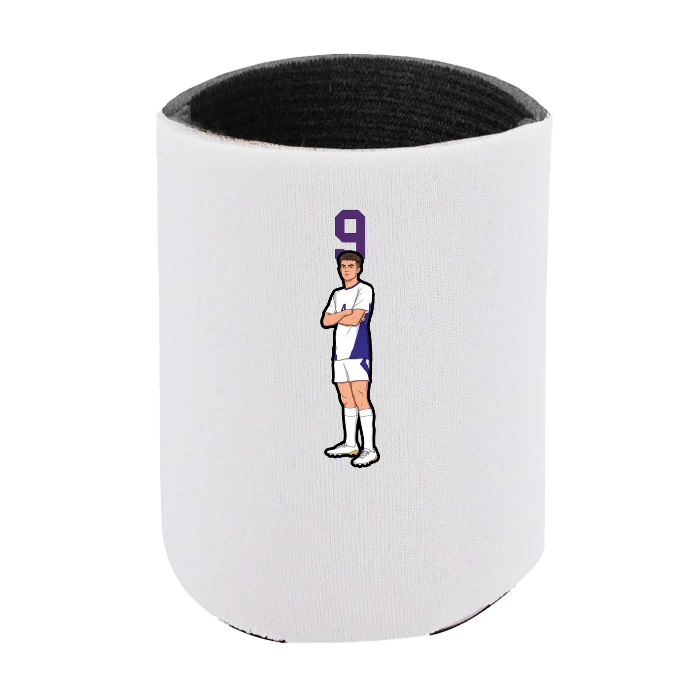 Can Holder — Number Top in White