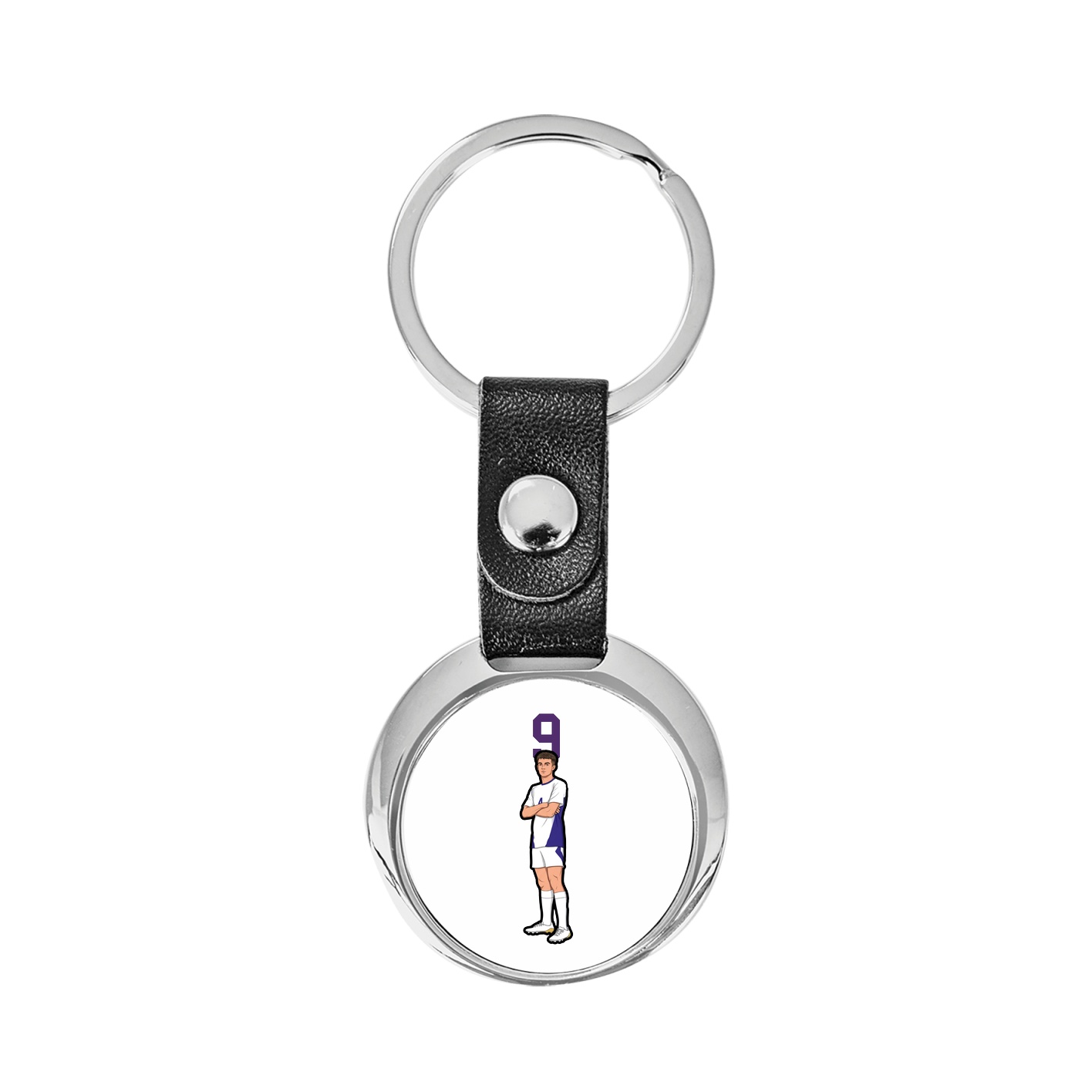 Key Chain — Number Top in Classic
