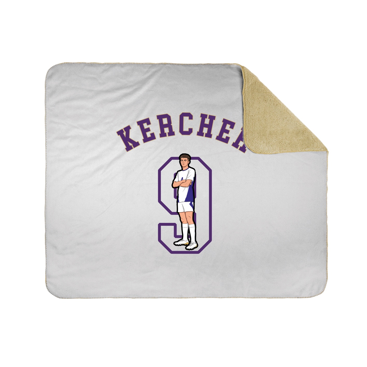 Throw Blanket — Shirsey Arch in White