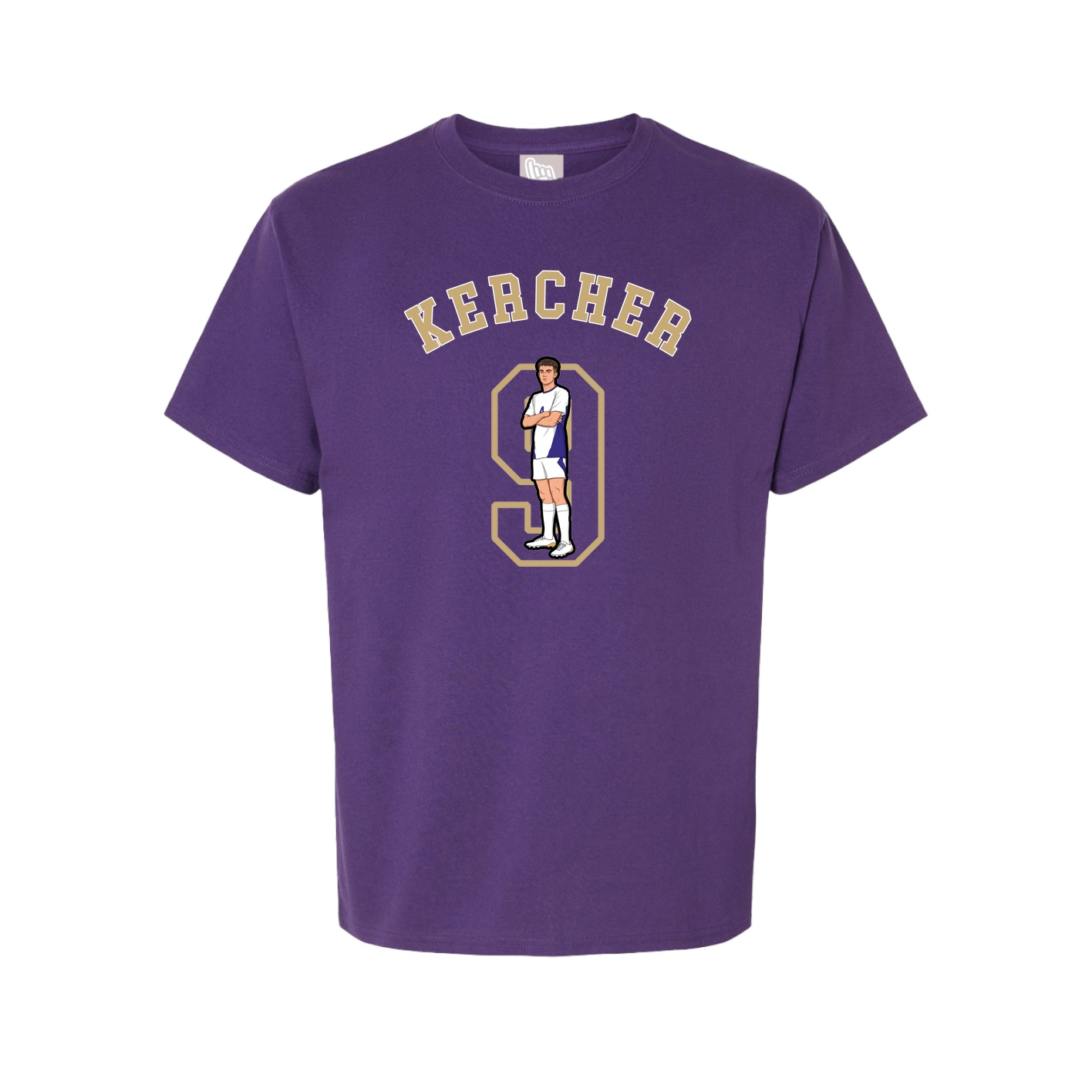 Youth Tee — Shirsey Arch in Purple