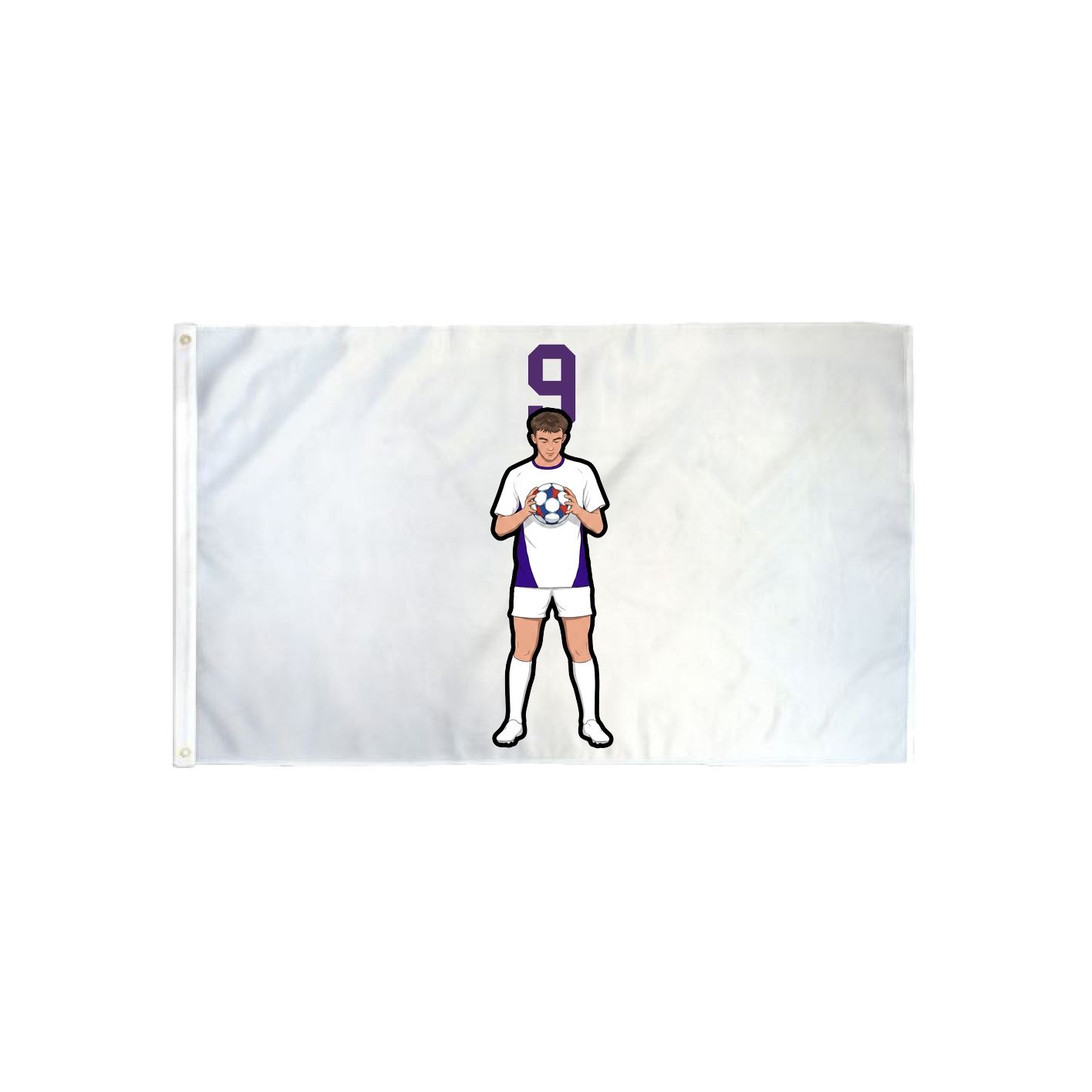 3x5 Flag — Number Top in Classic