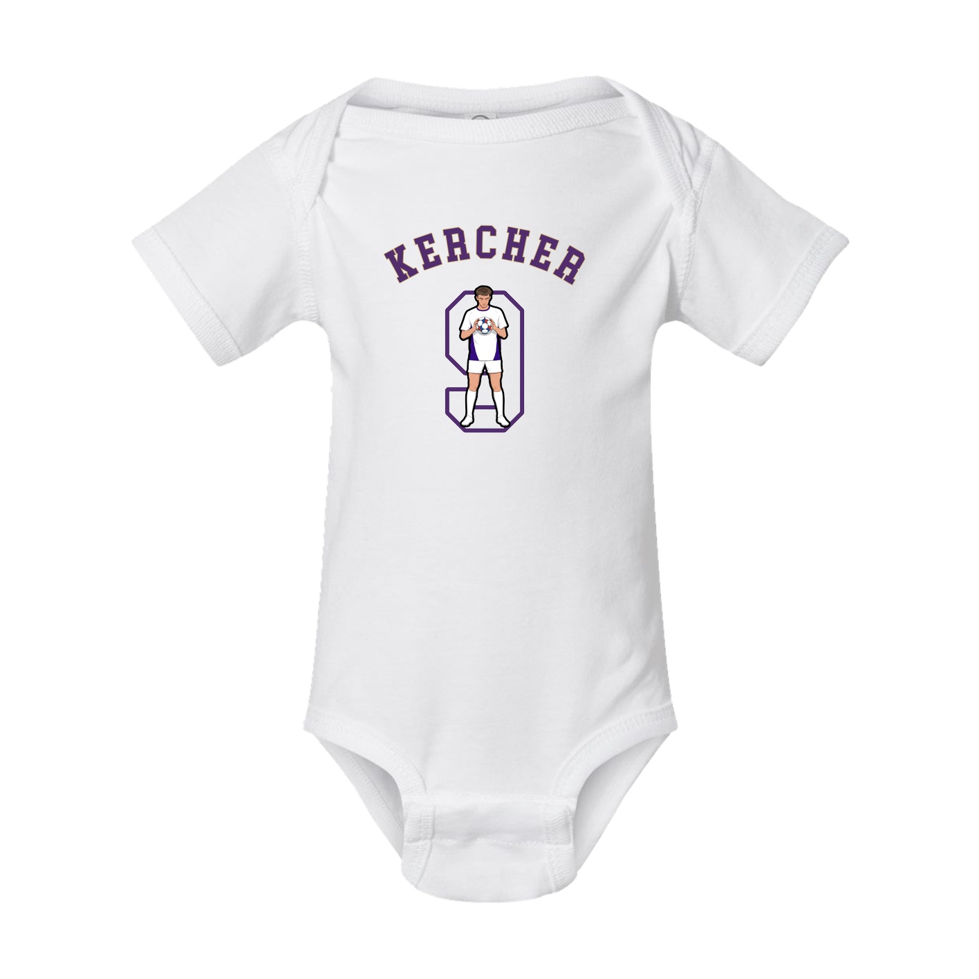 Baby Onesie — Shirsey Arch in White