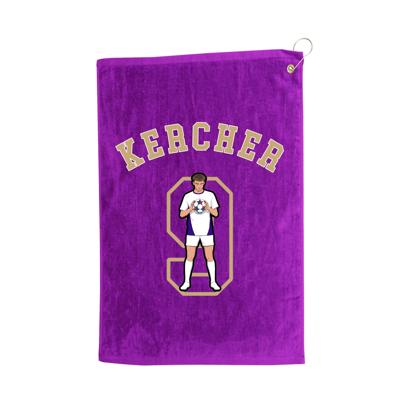 Golf Towel — Shirsey Arch in Purple