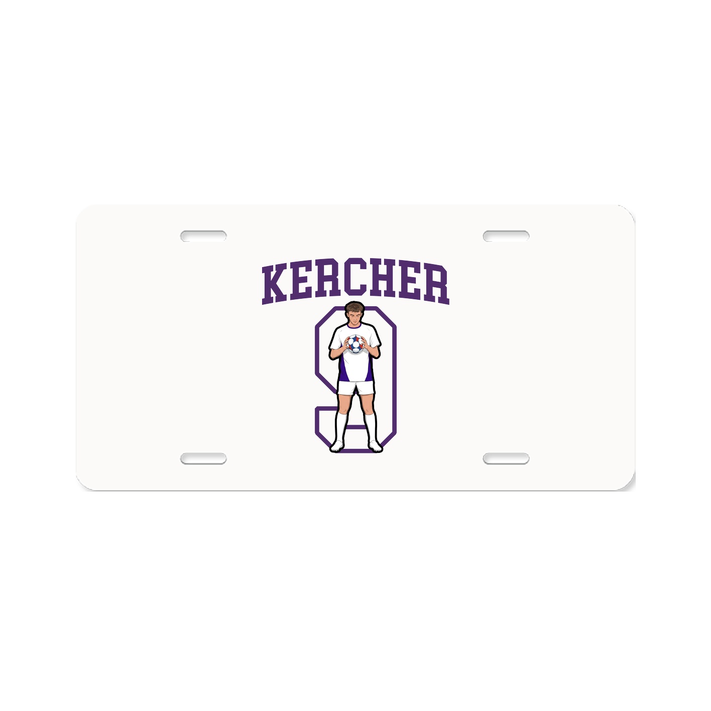 Aluminum License Plate
