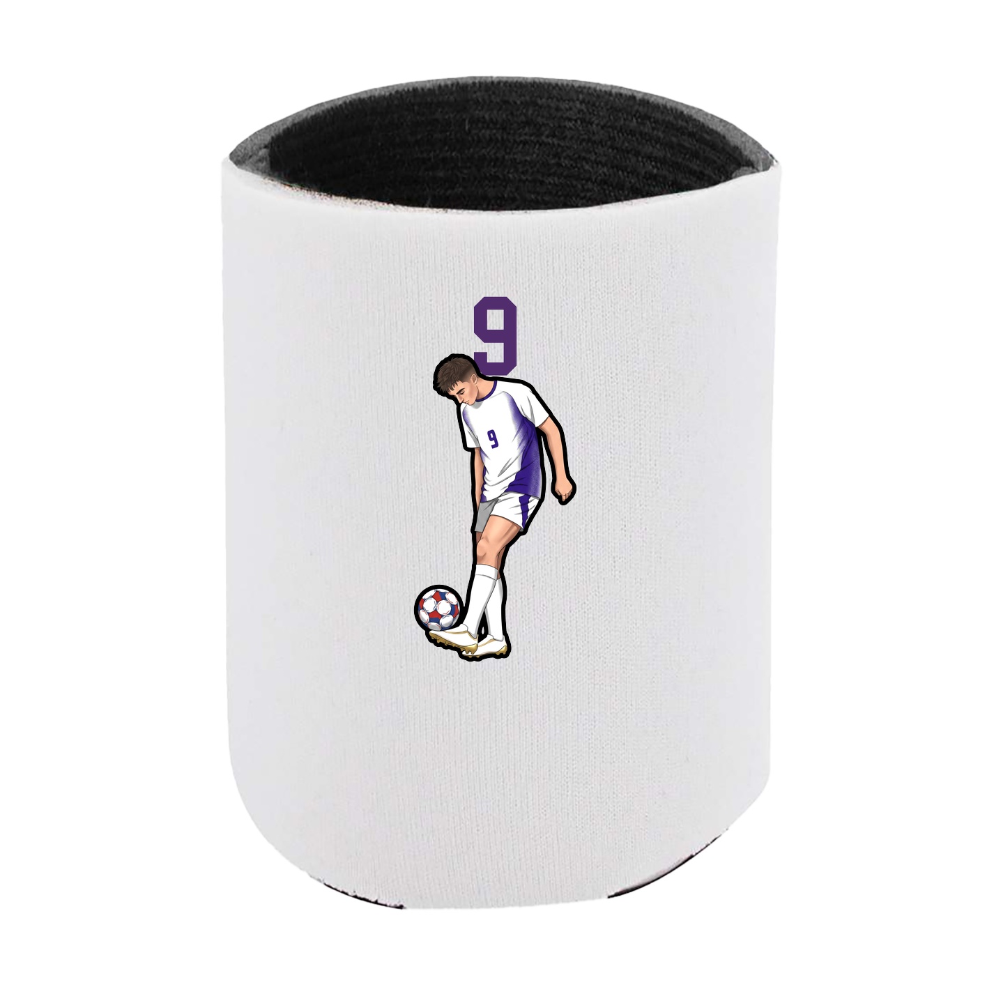 Can Holder — Number Top in White