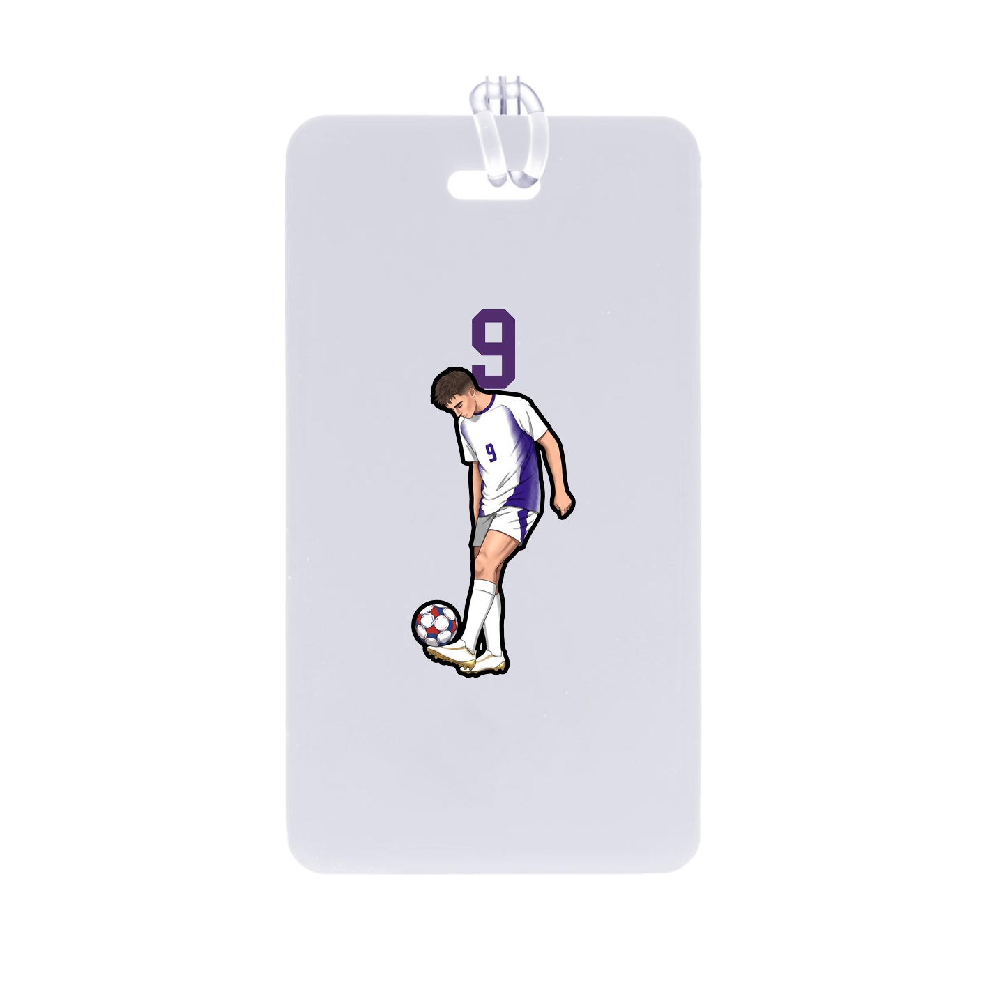 Bag Tag — Number Top in Classic