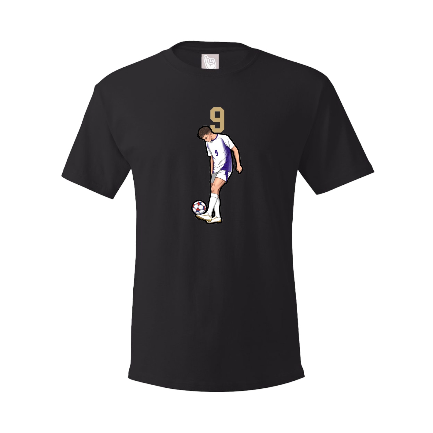 Tee — Number Top in Black