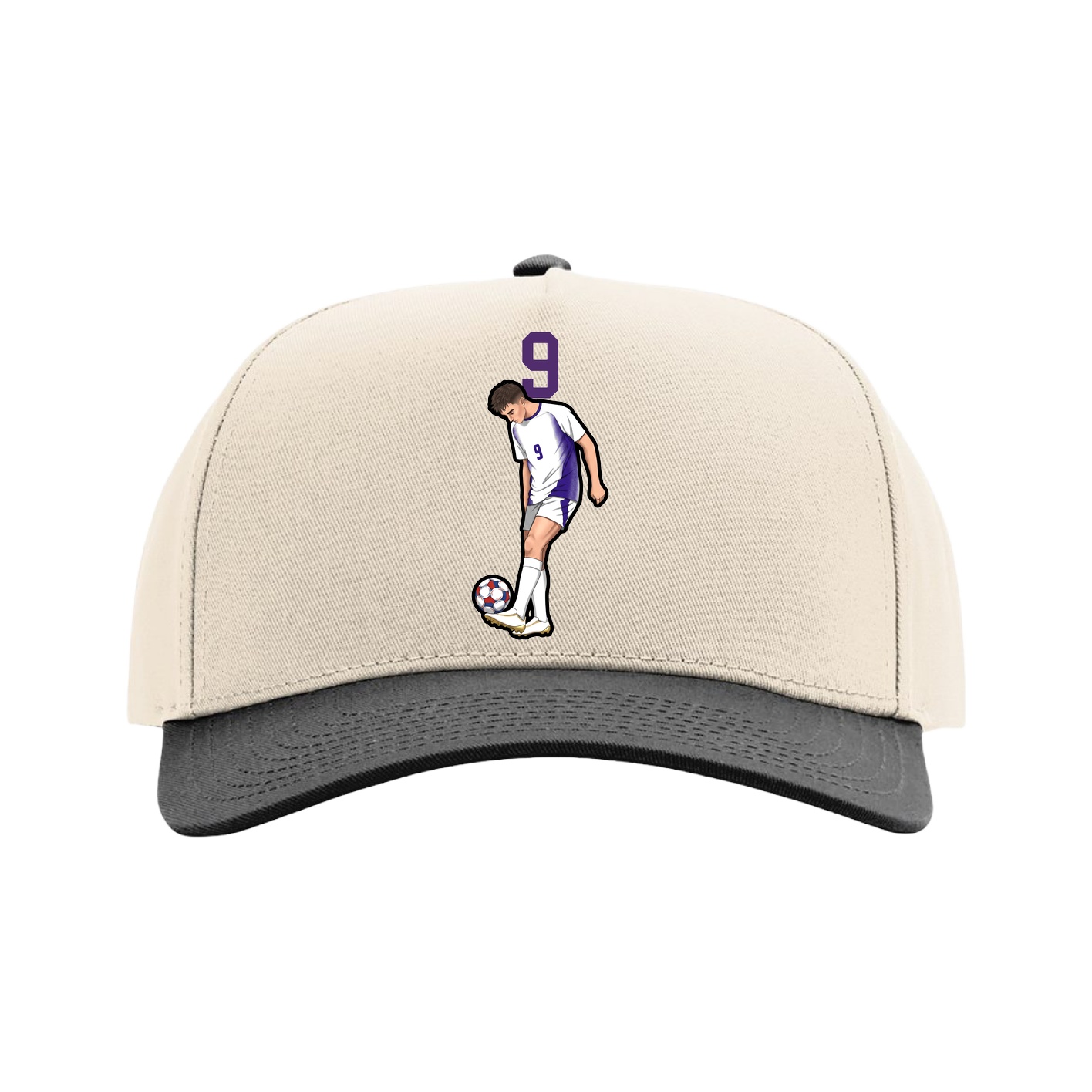 Full Fabric Five-Panel Champ Cap