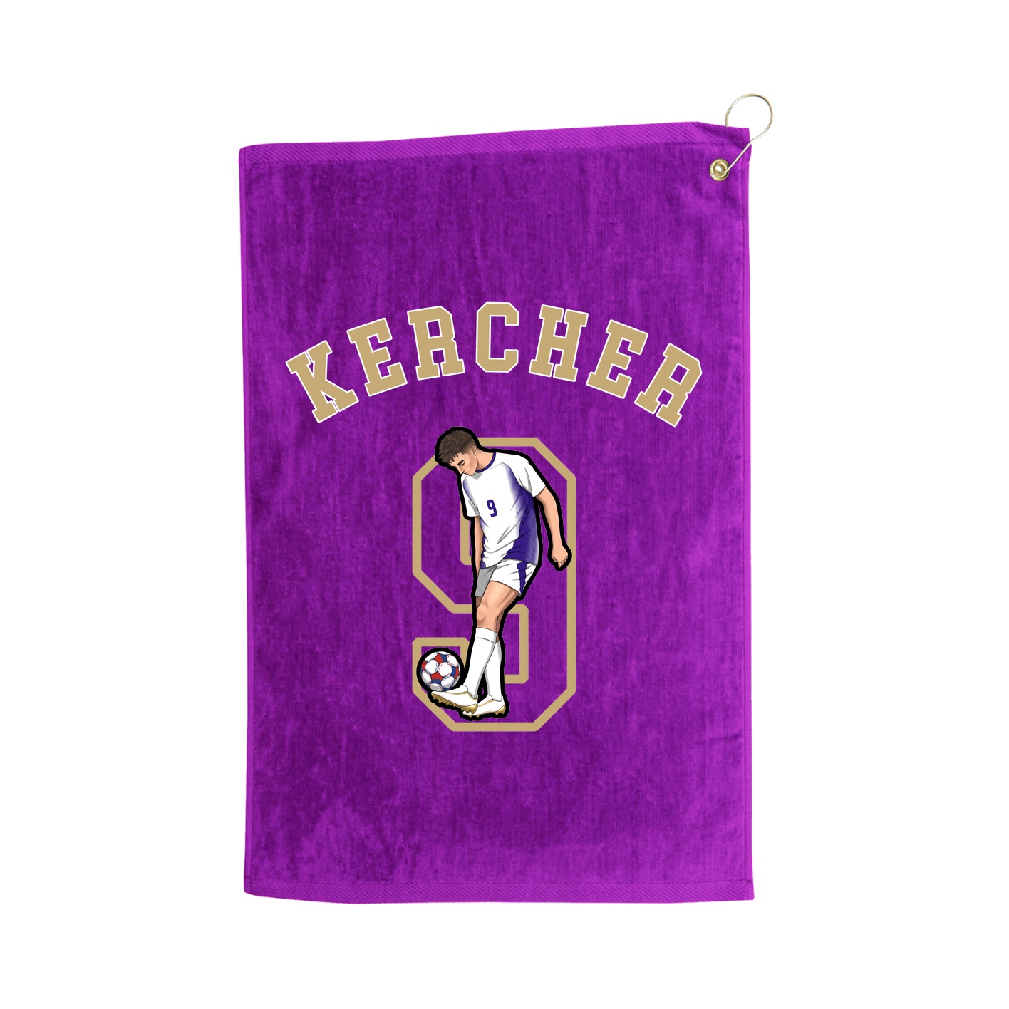 Terry Velour Golf Towel