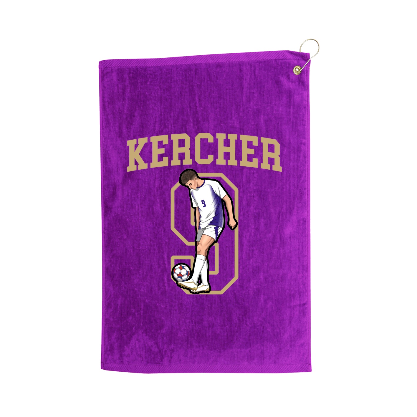Golf Towel — Shirsey in Purple