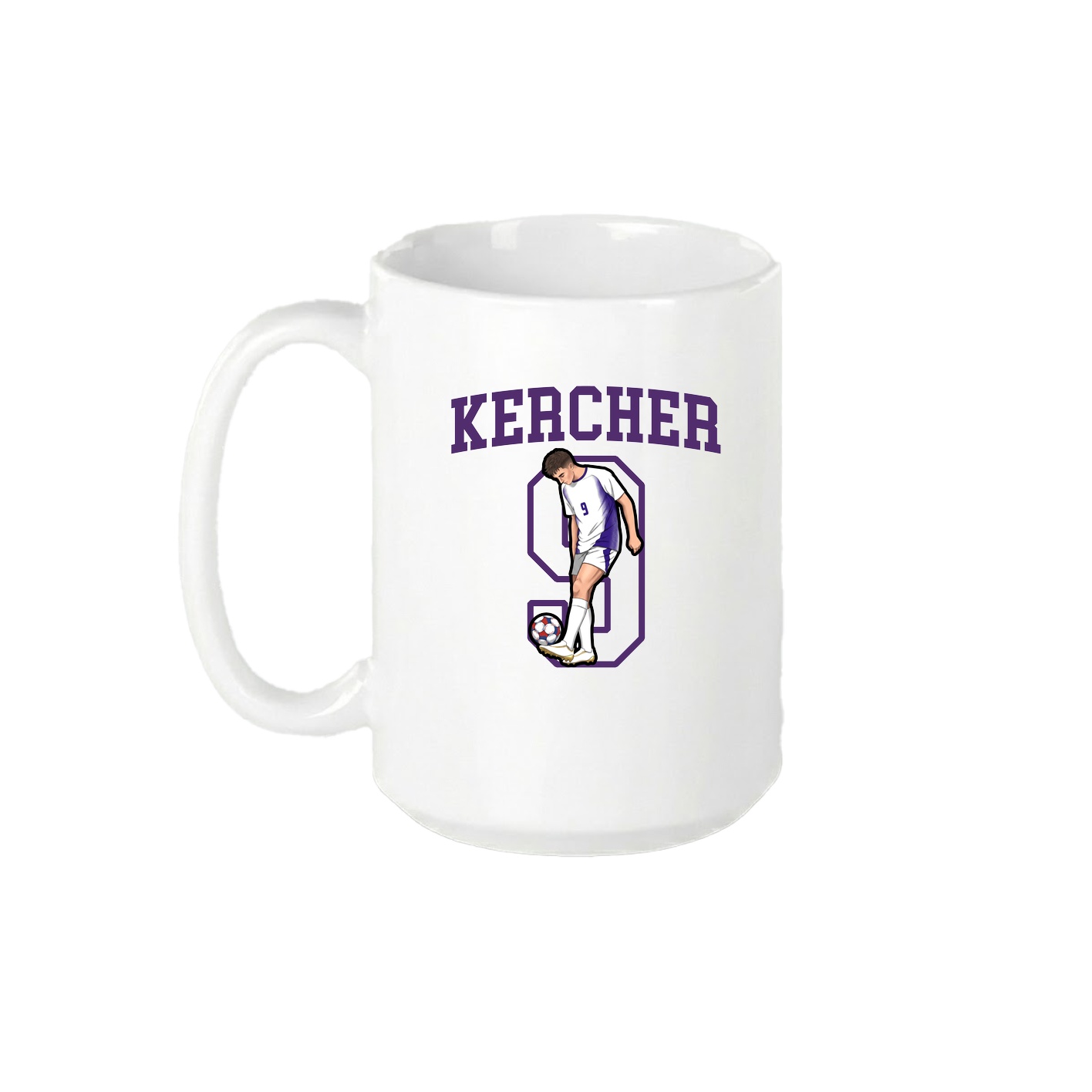 15oz Coffee Mug — Shirsey in White