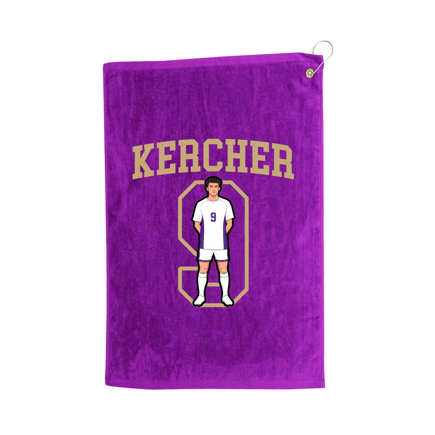 Golf Towel — Shirsey in Purple