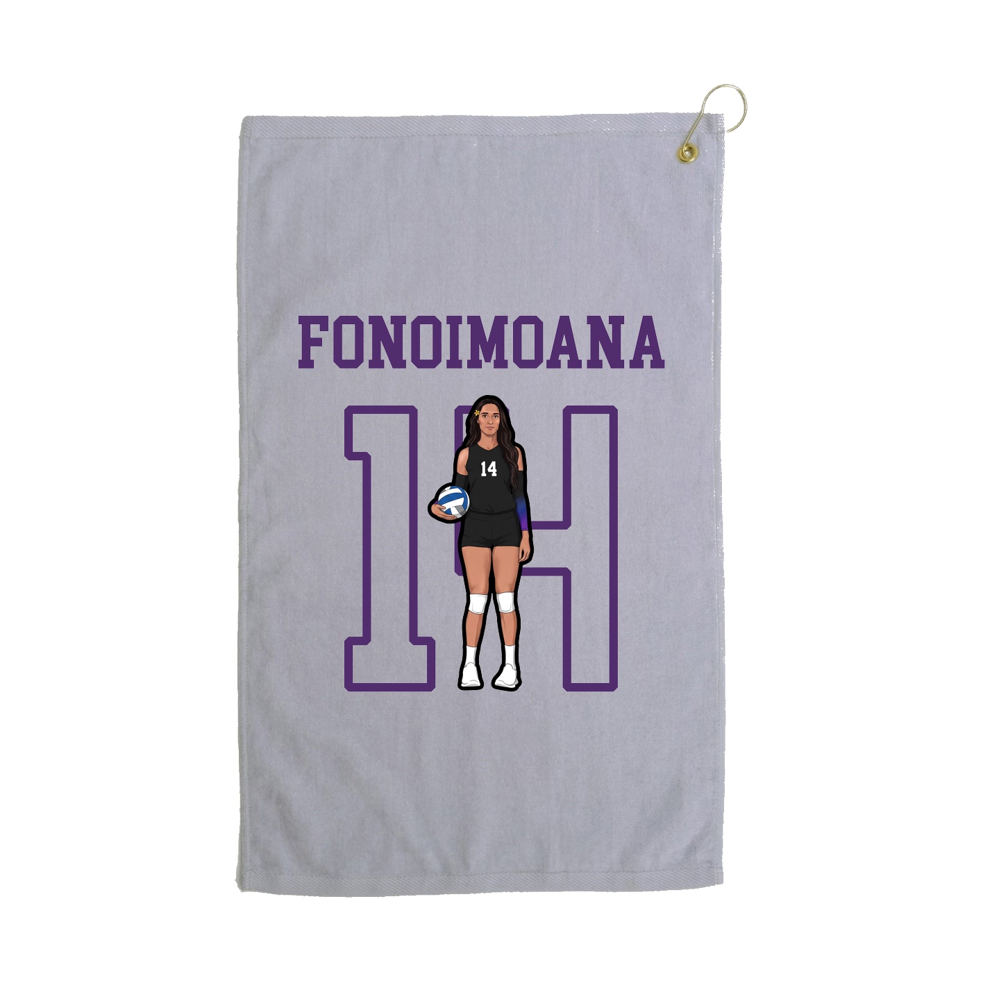 Golf Towel — Shirsey in Grey