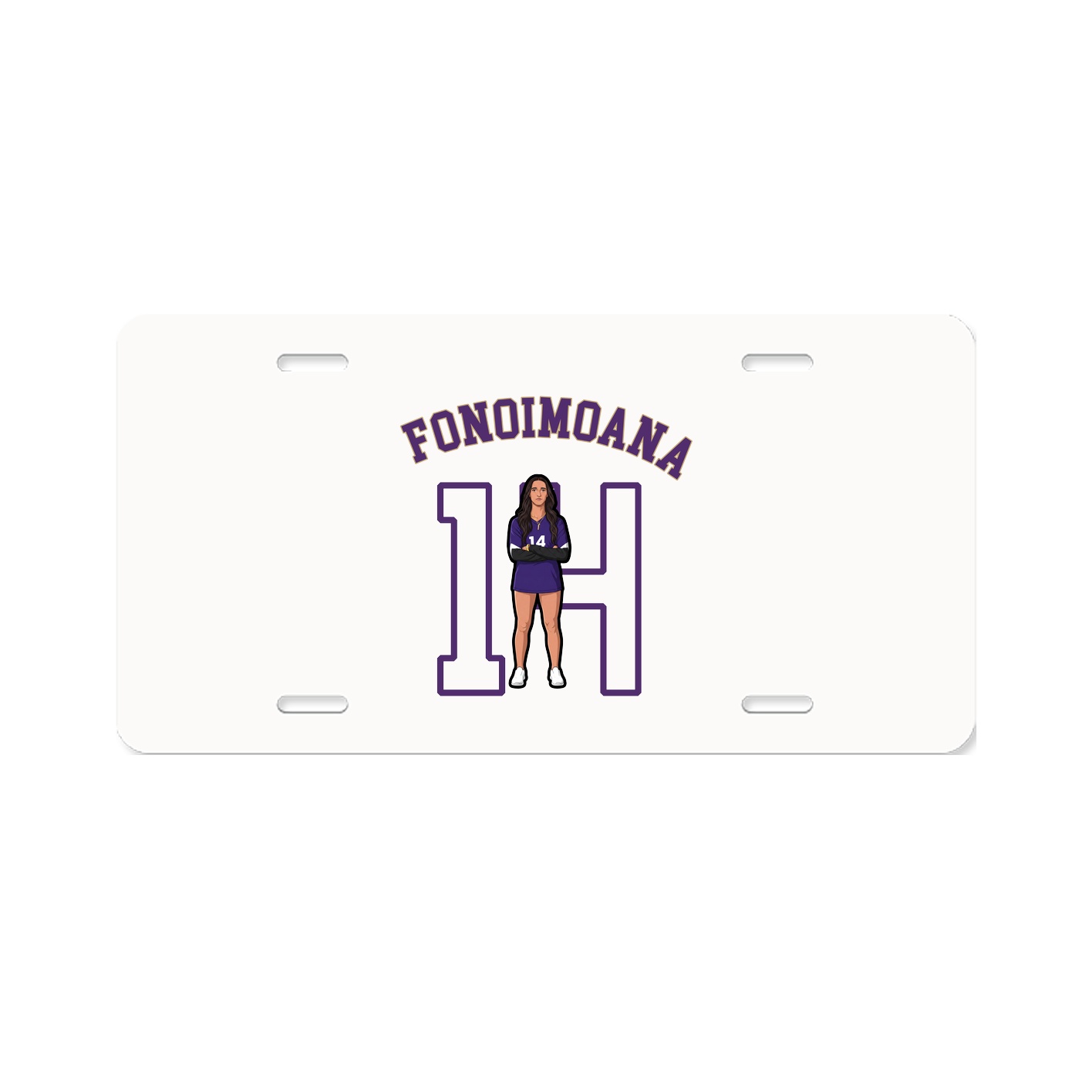 License Plate — Shirsey Arch in Classic