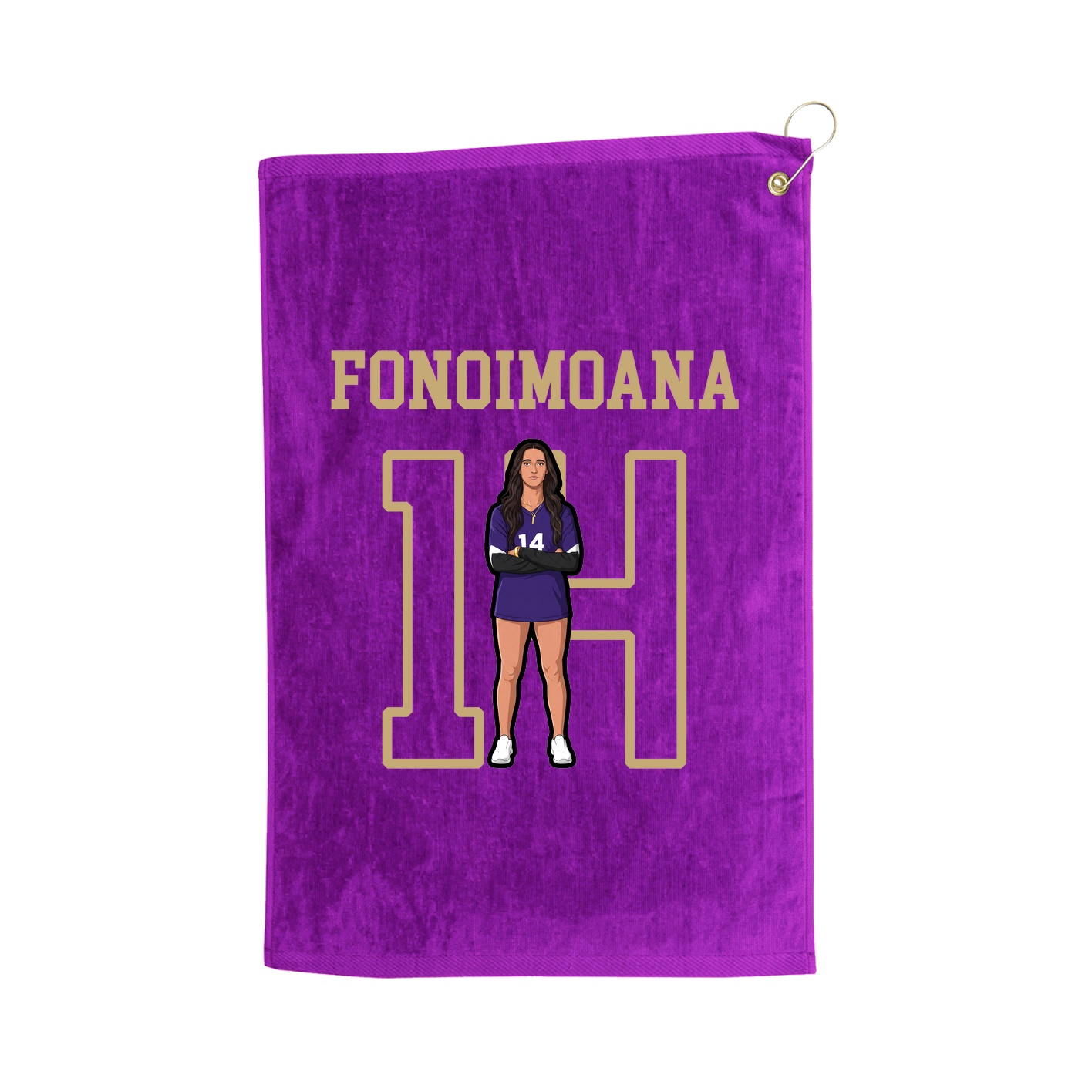 Golf Towel — Shirsey in Purple
