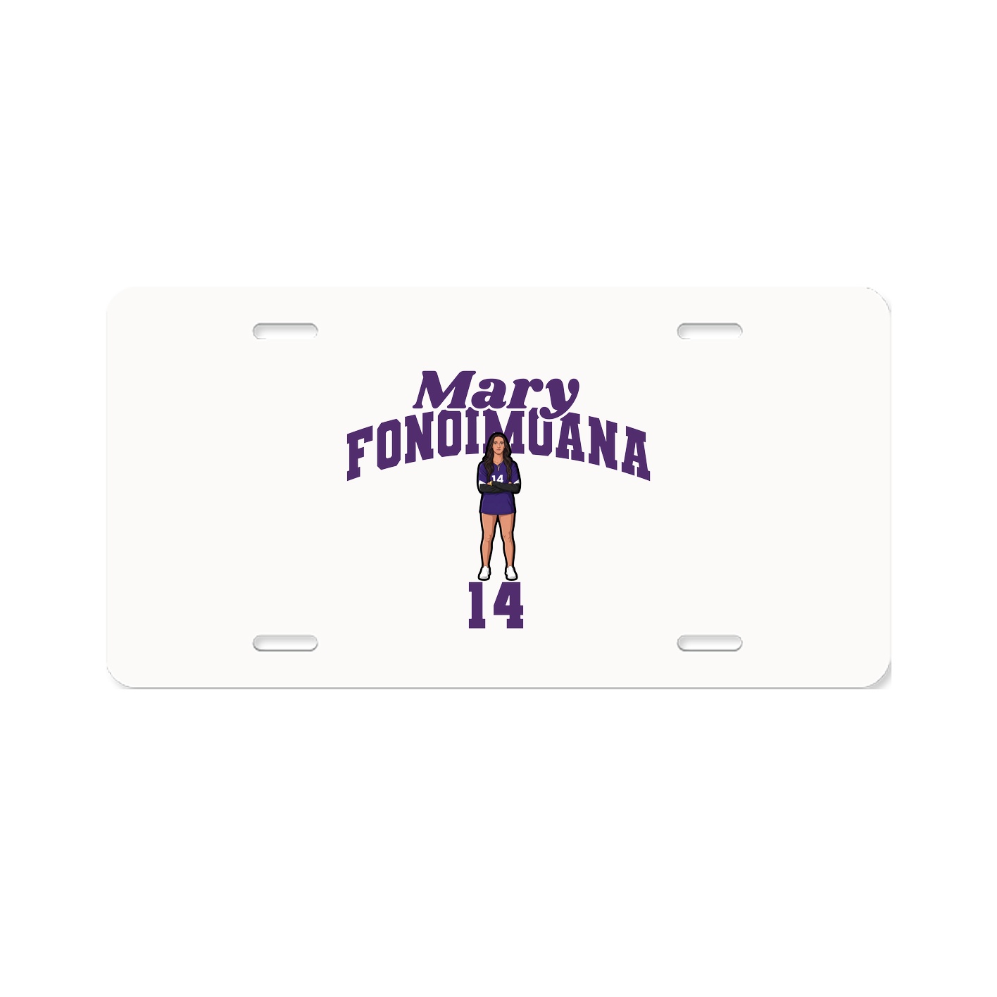 License Plate — Signature Arch in Classic