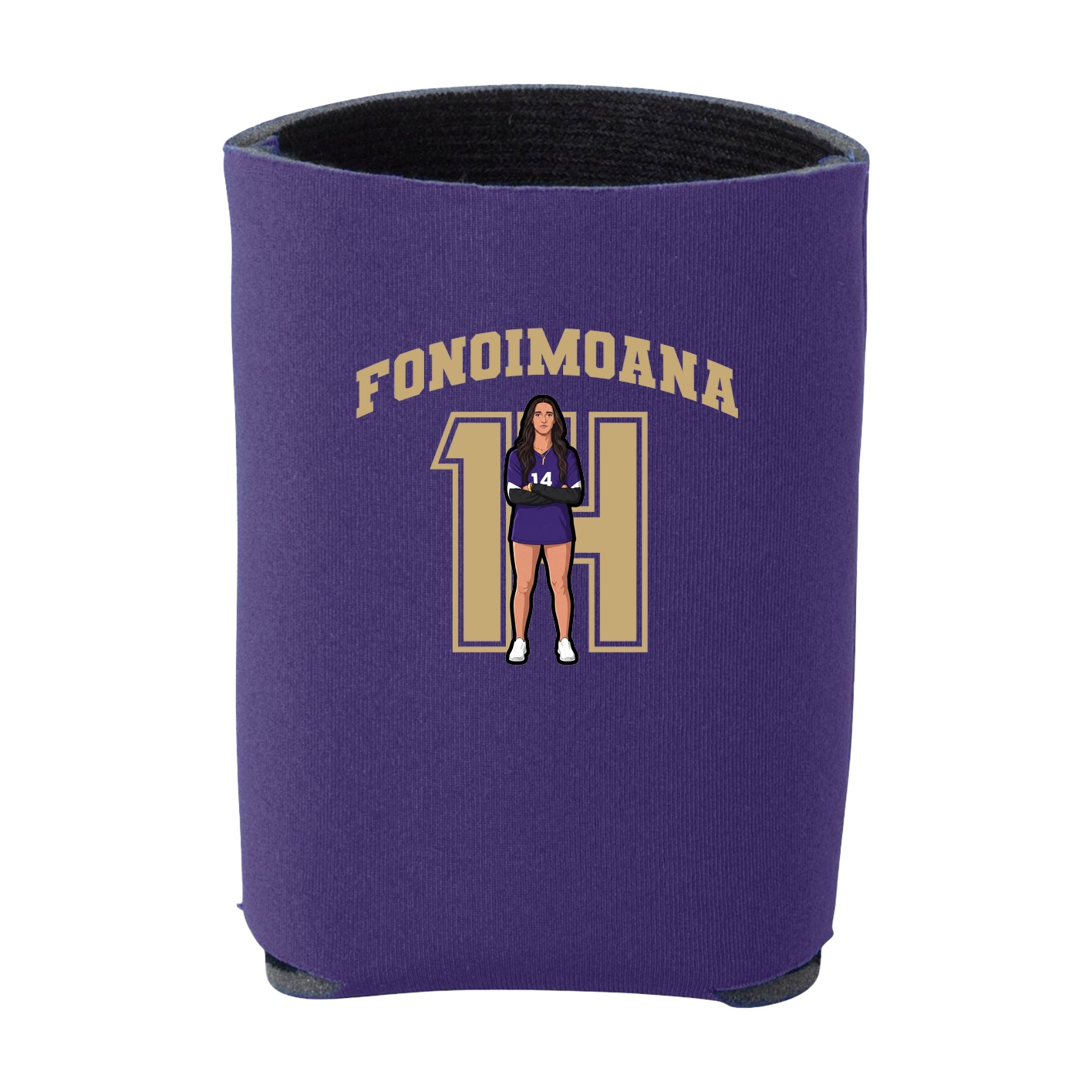 Can Holder — Number in Purple