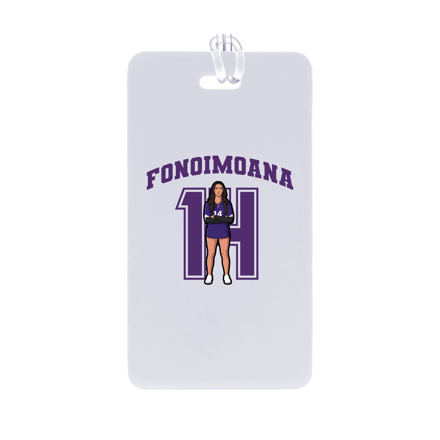 Bag Tag — Number in Classic
