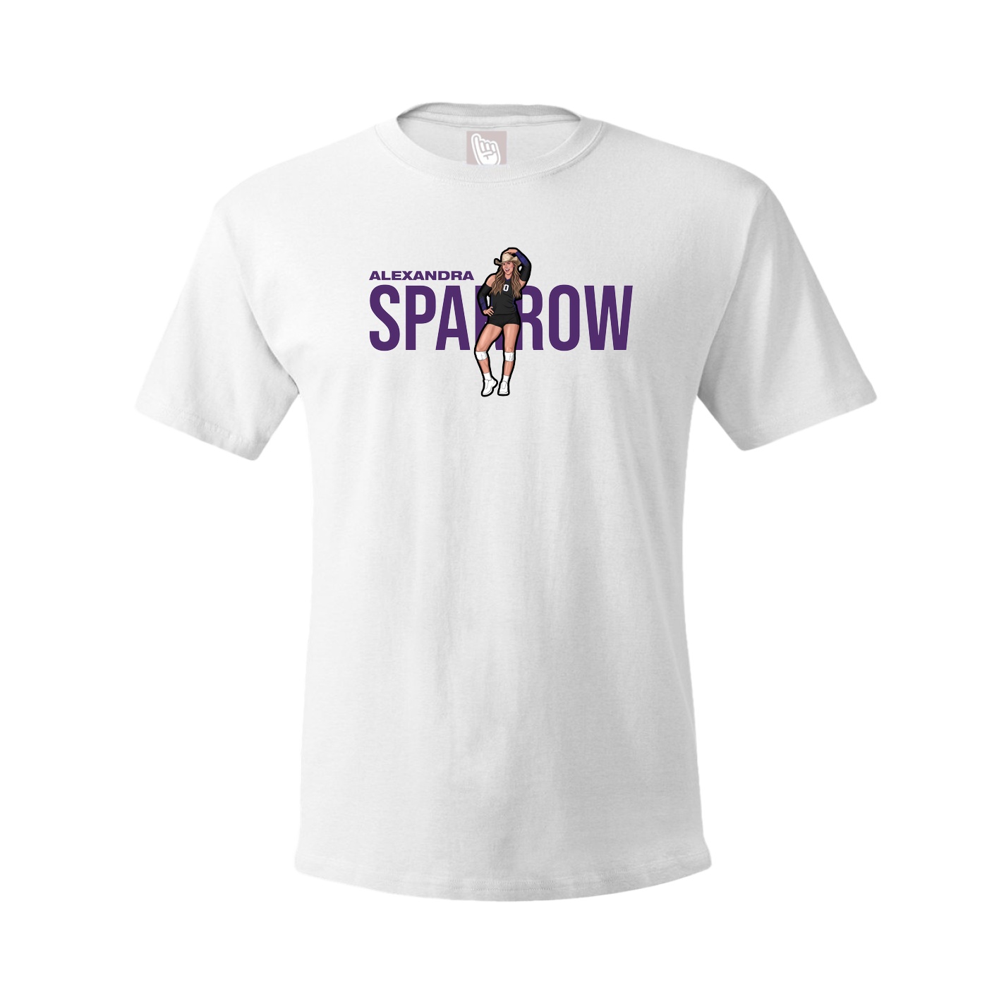 Tee — Player Name in White