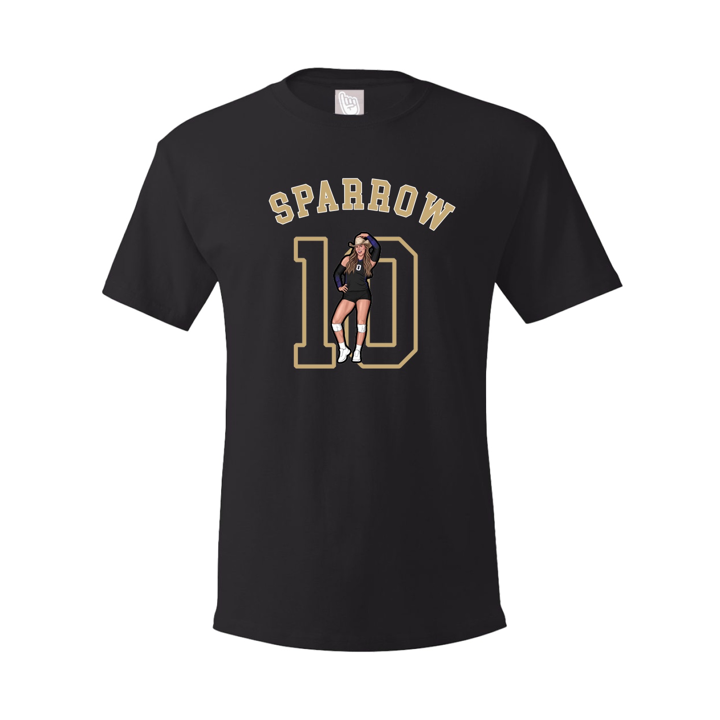 Youth Tee — Shirsey Arch in Black