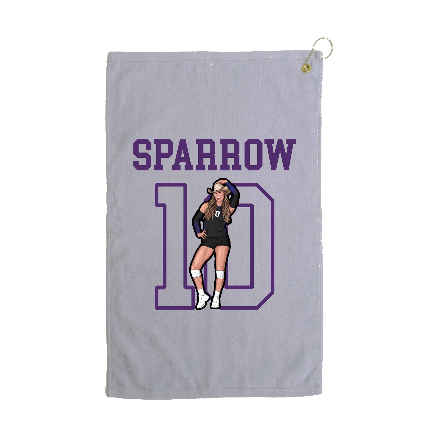 Golf Towel — Shirsey in Grey