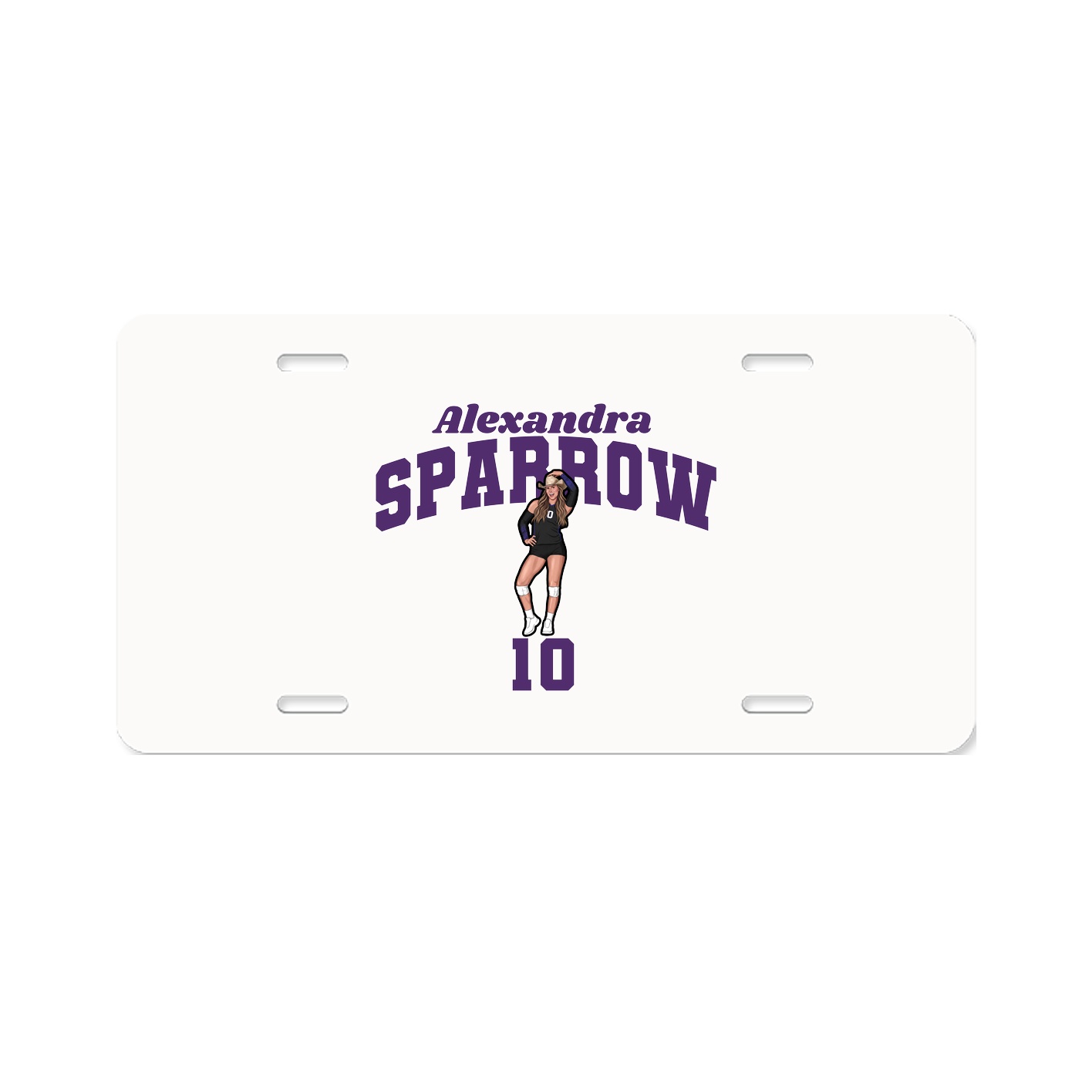 License Plate — Signature Arch in Classic