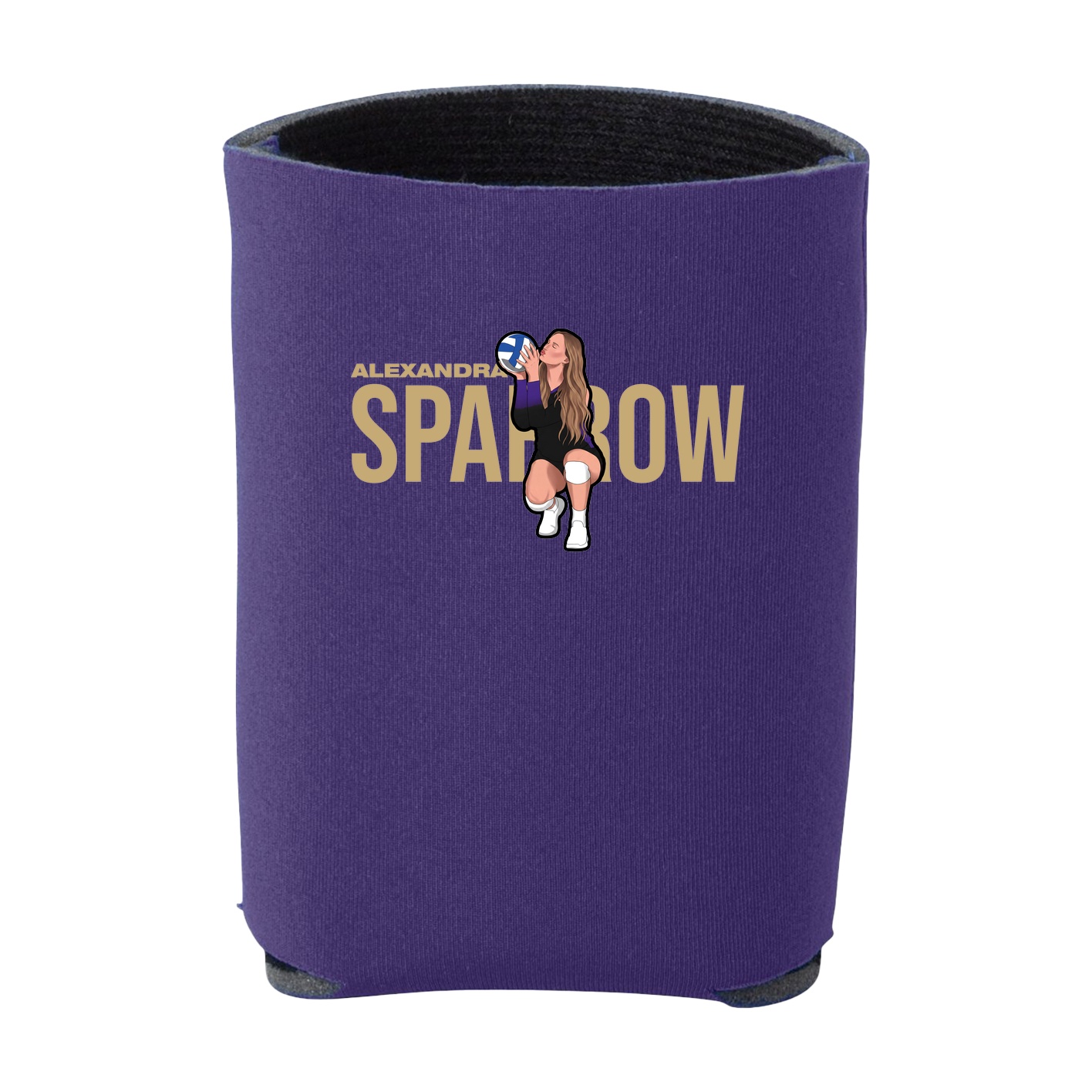 Can Holder — Player Name in Purple