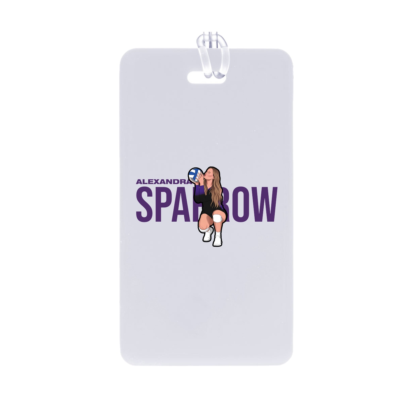 Bag Tag — Player Name in Classic
