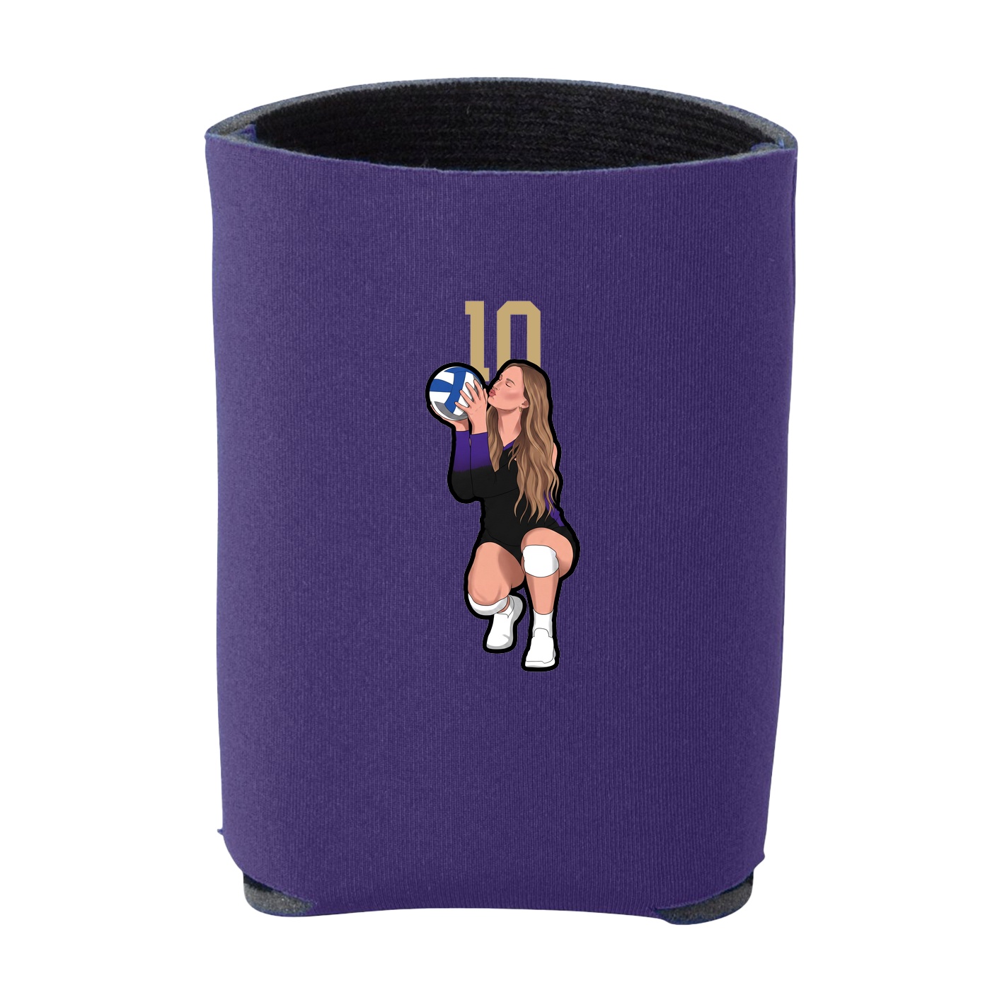 Can Holder — Number Top in Purple