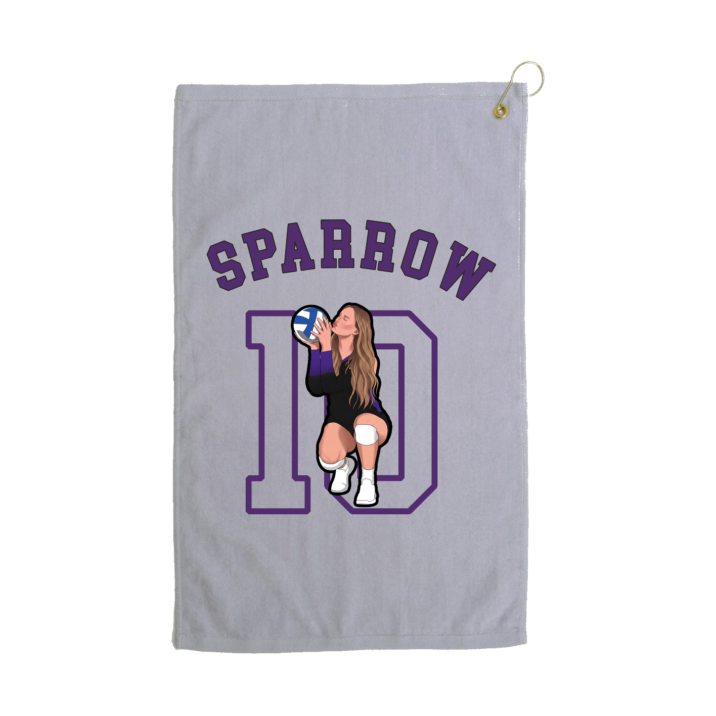 Golf Towel — Shirsey Arch in Grey