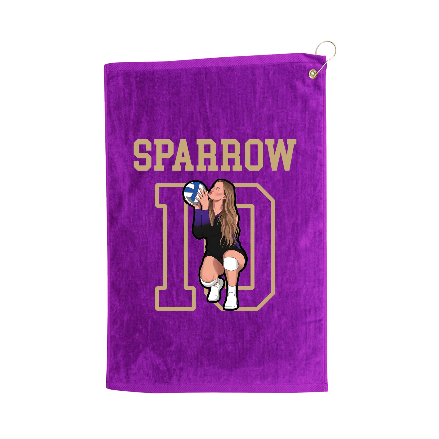 Golf Towel — Shirsey in Purple