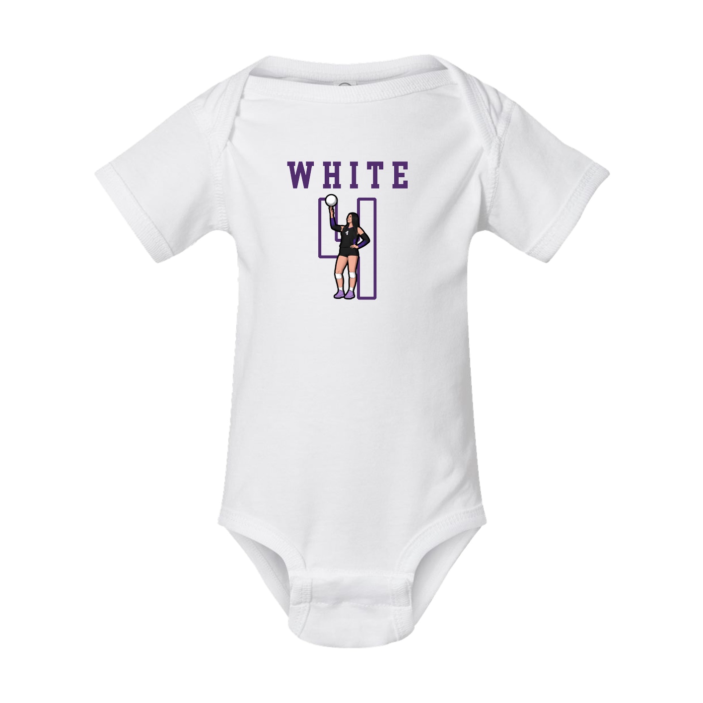 Baby Onesie — Shirsey in White