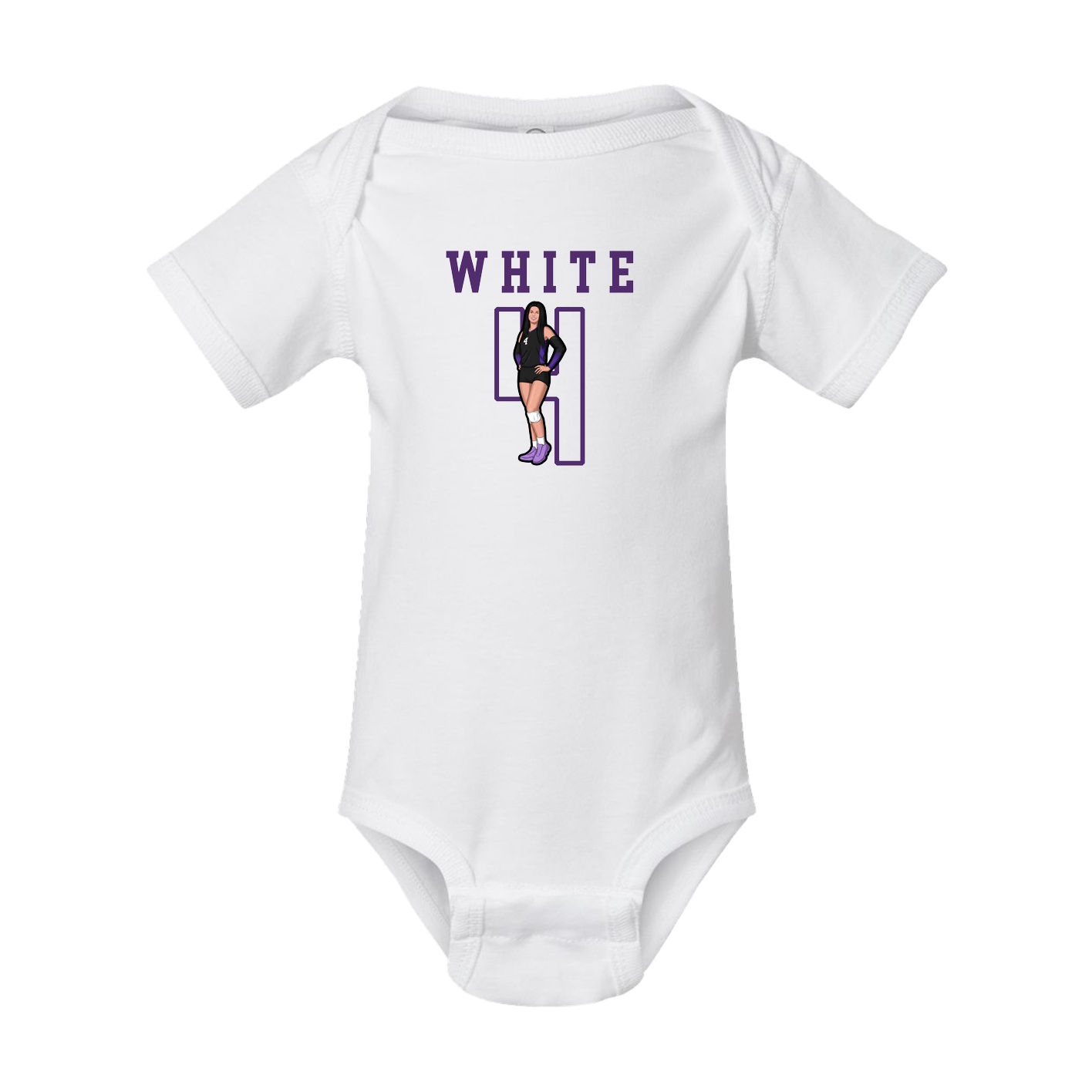 Baby Onesie — Shirsey in White