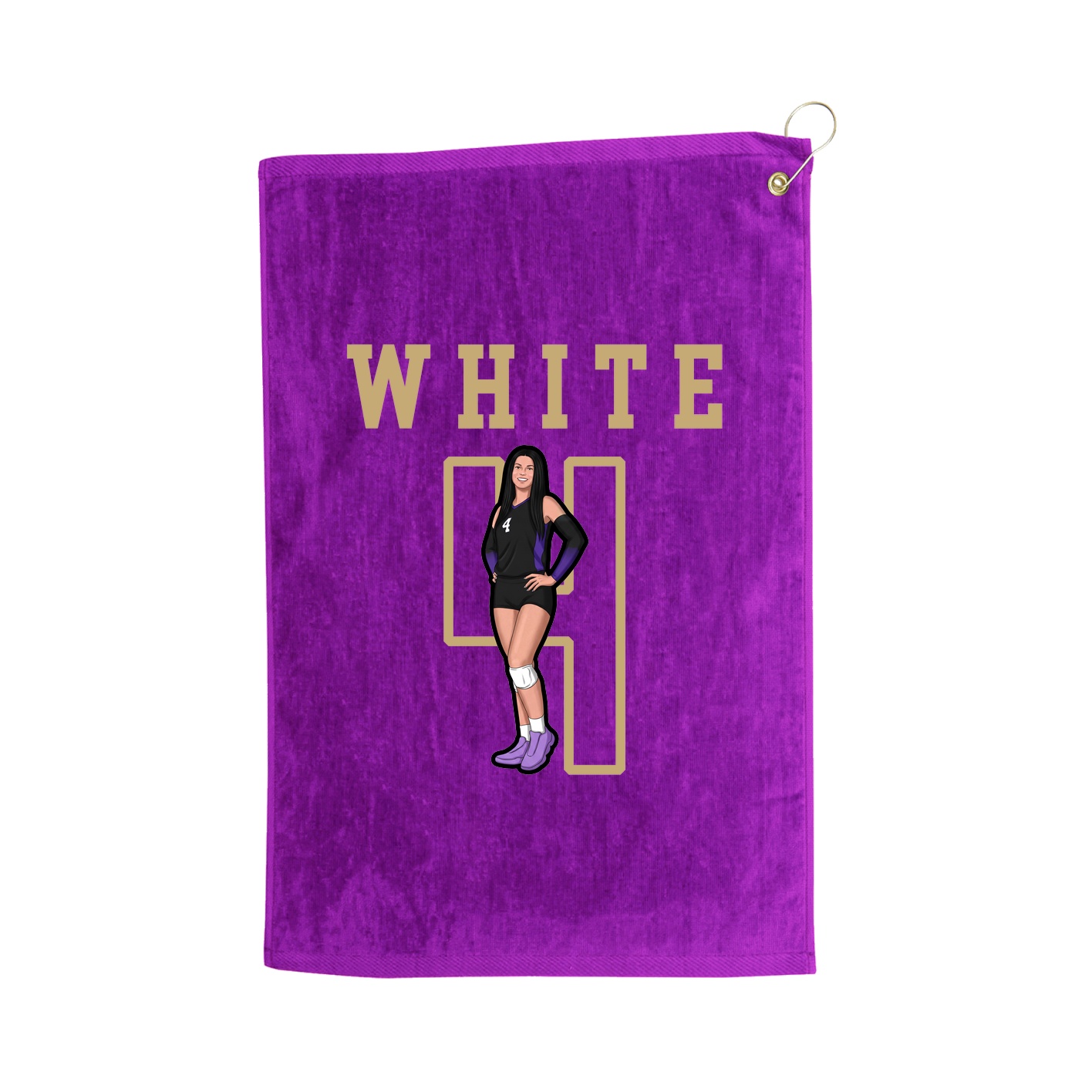 Golf Towel — Shirsey in Purple