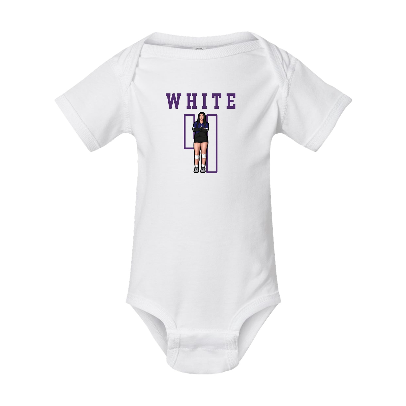 Baby Onesie — Shirsey in White
