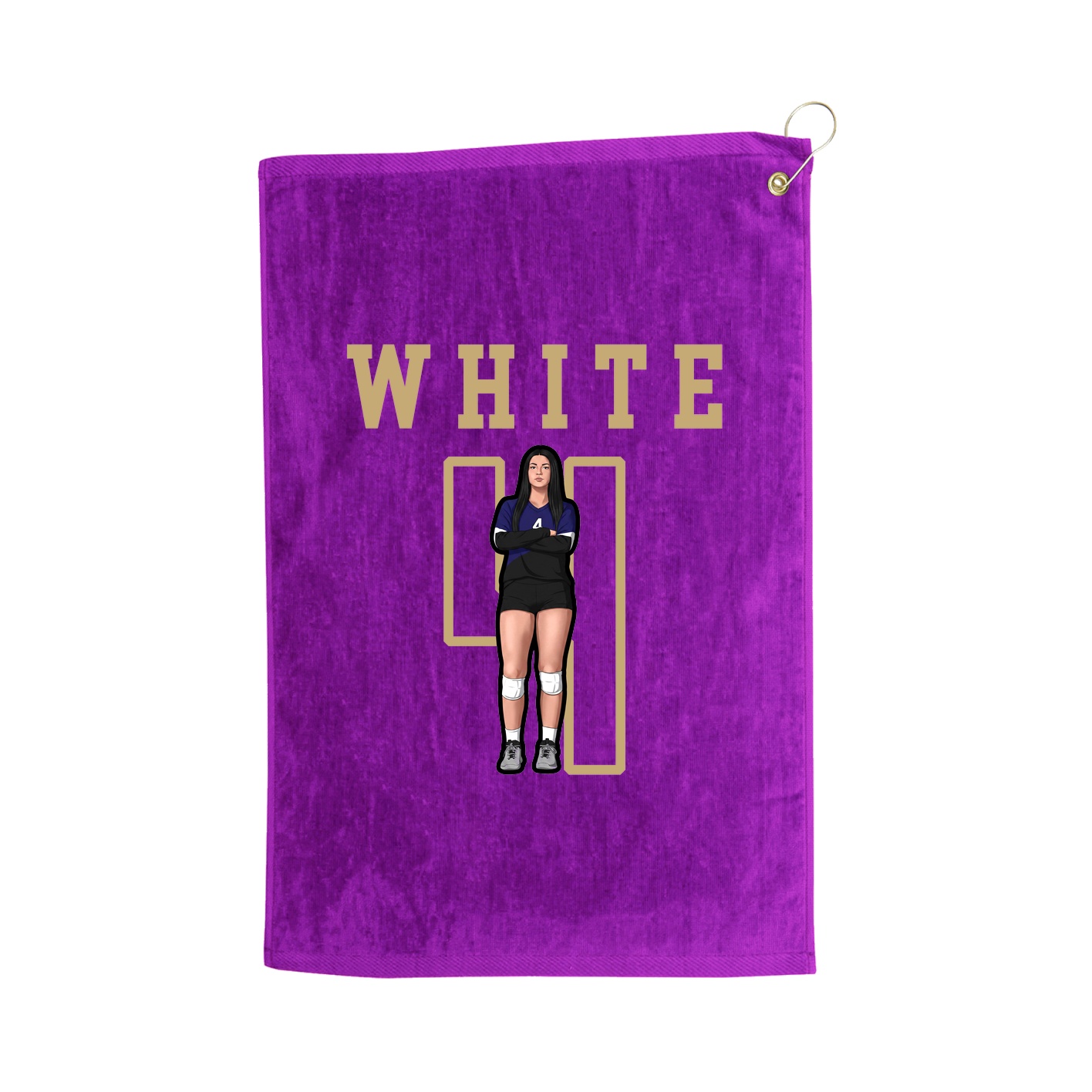 Golf Towel — Shirsey in Purple