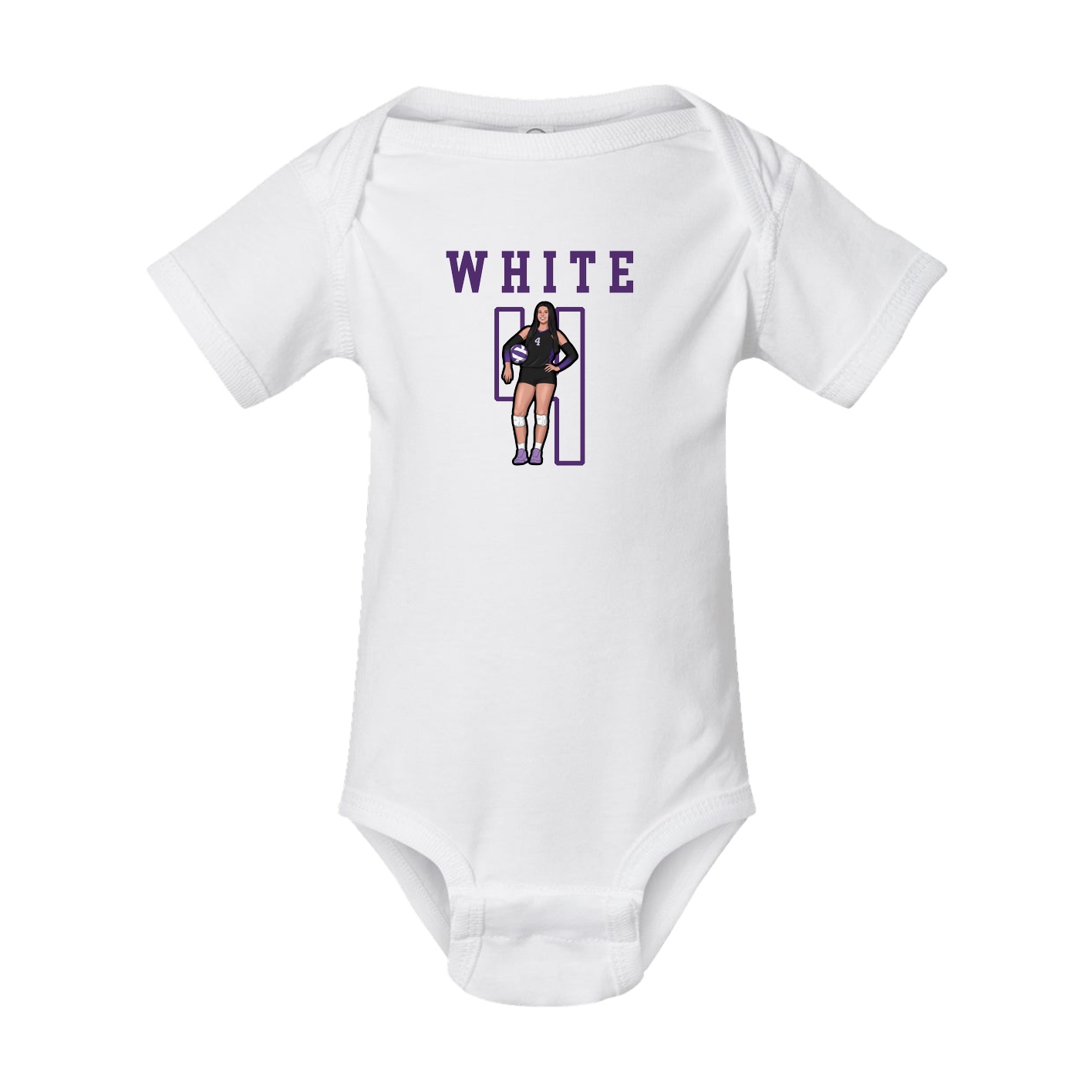 Baby Onesie — Shirsey in White
