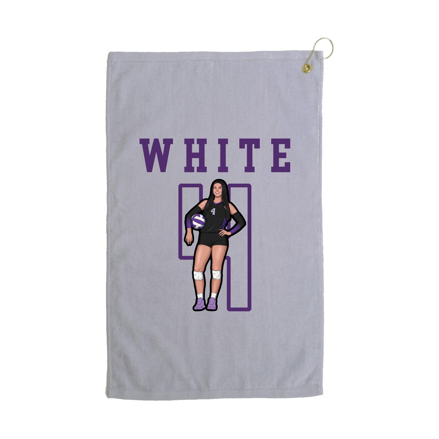 Golf Towel — Shirsey in Grey