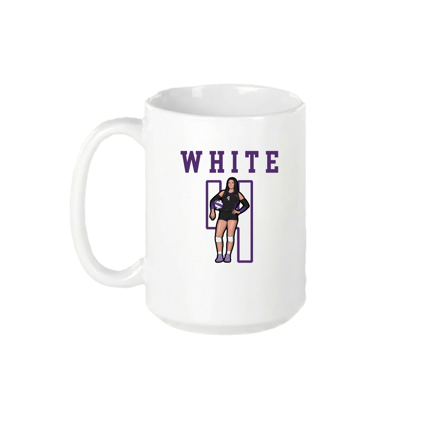15oz Coffee Mug — Shirsey in White