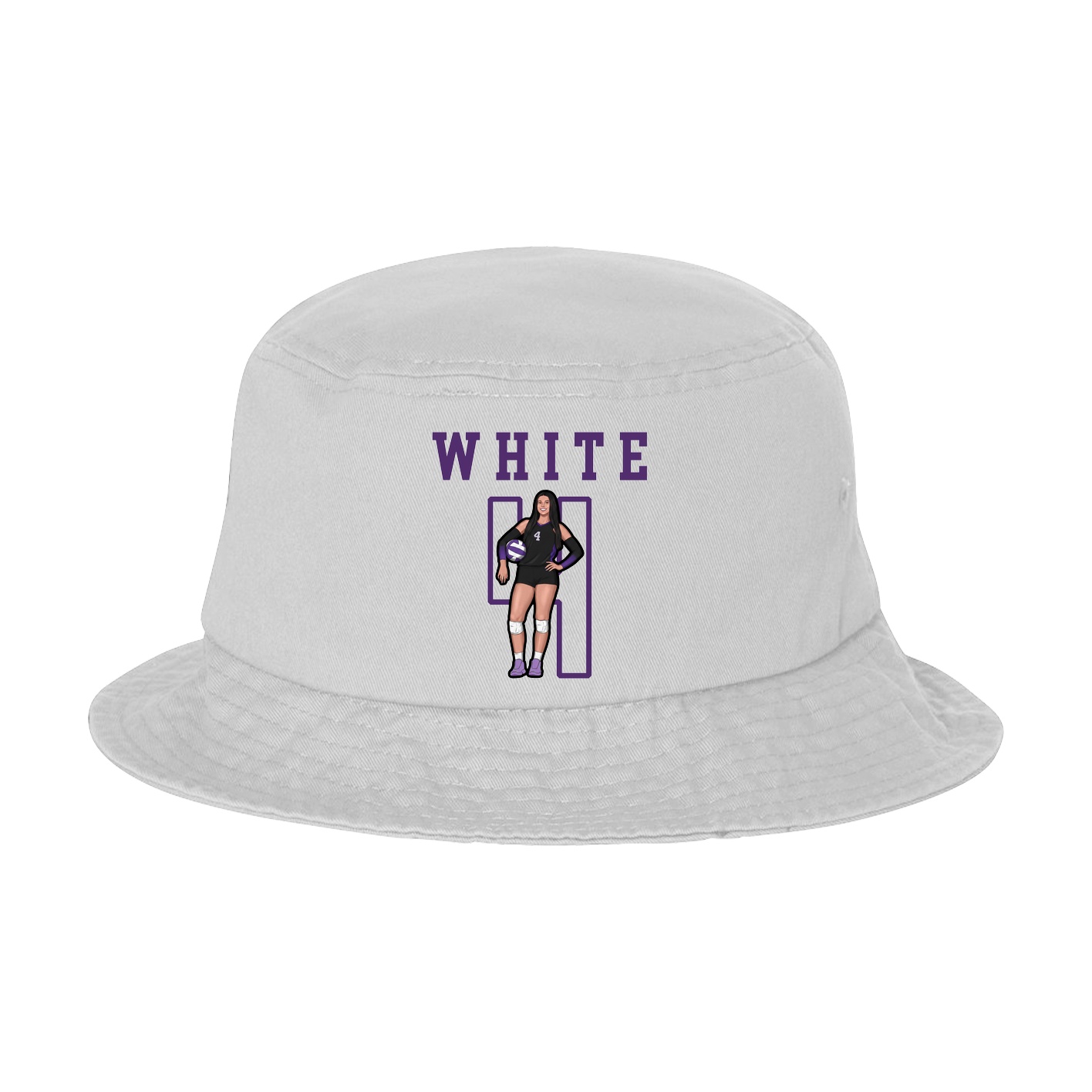 Bucket Cap — Shirsey in White