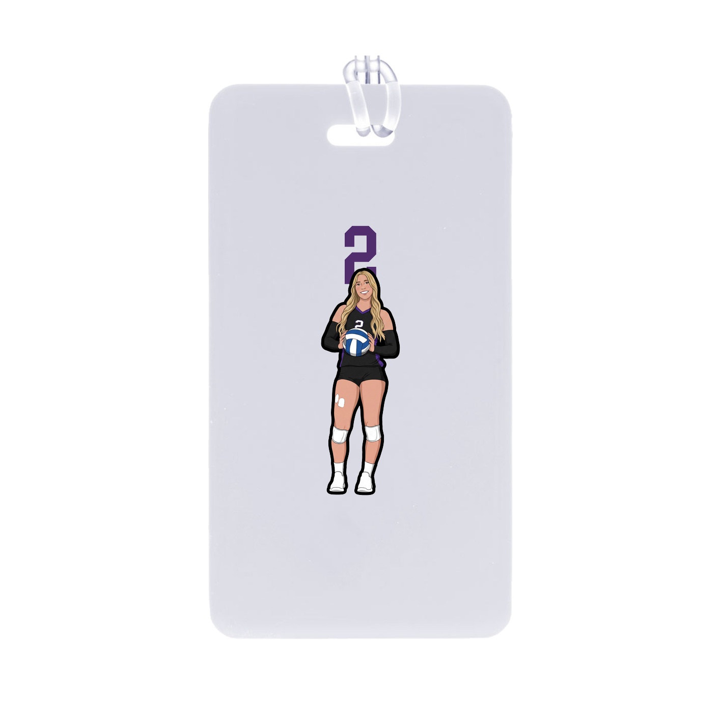 Bag Tag — Number Top in Classic