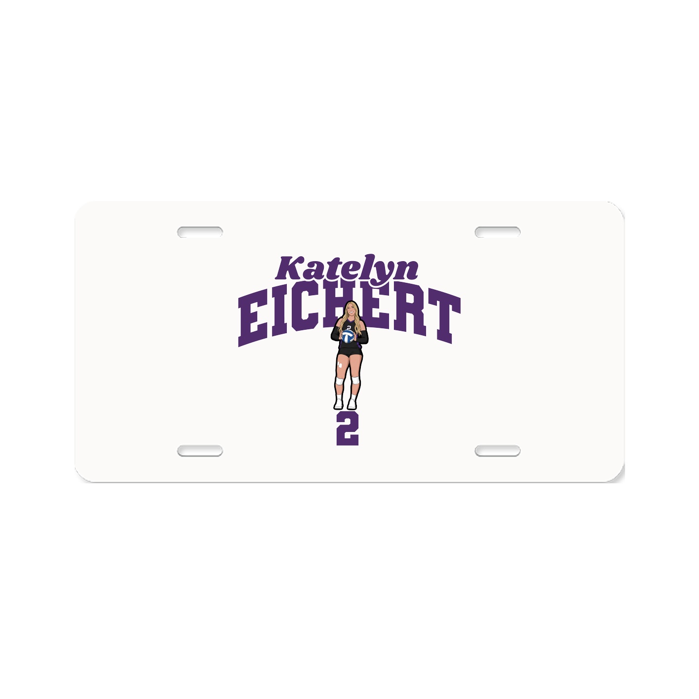 License Plate — Signature Arch in Classic