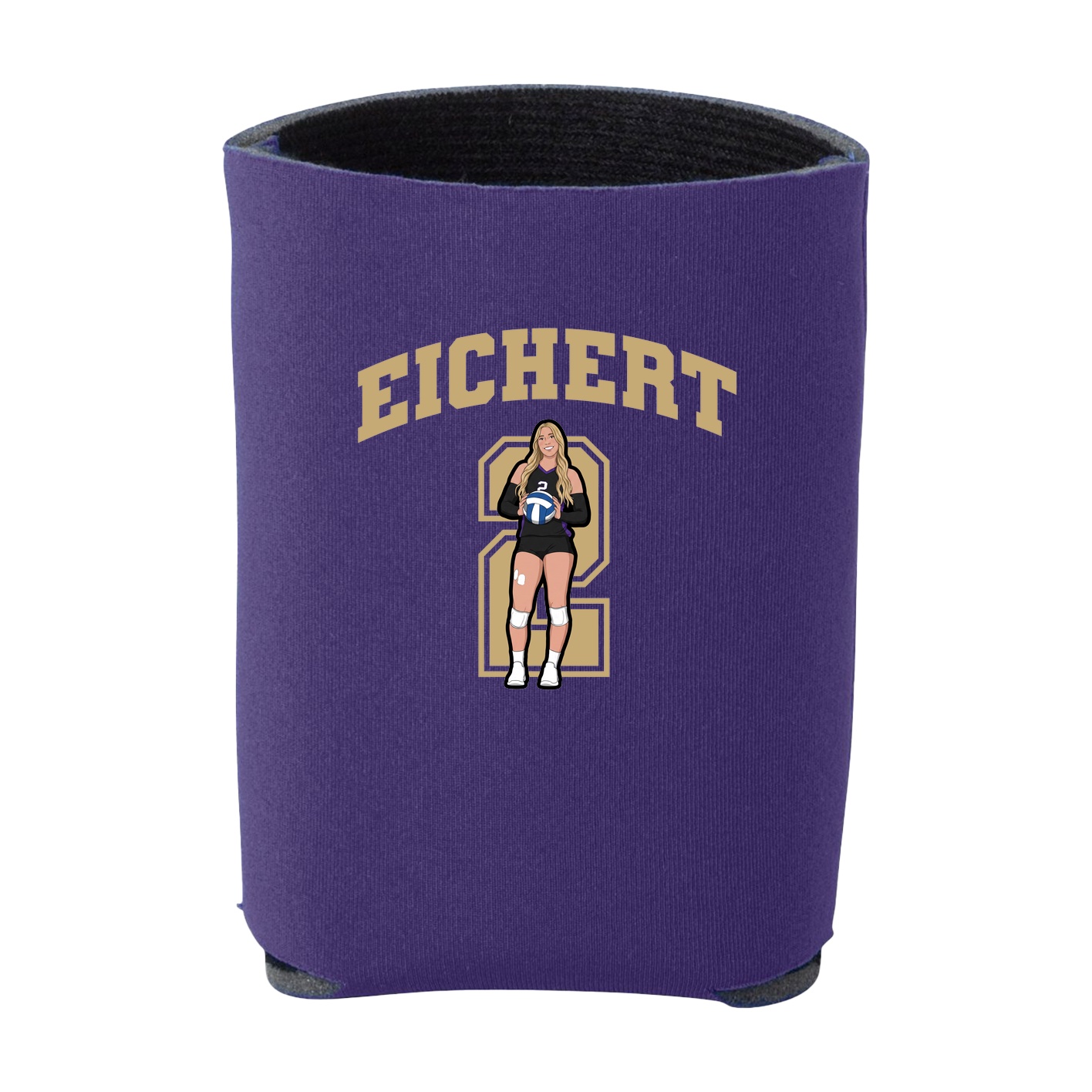Can Holder — Number in Purple