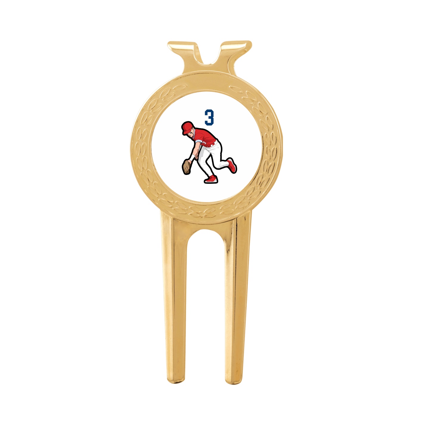 Divot Tool with Ball Marker — Number Top in Classic