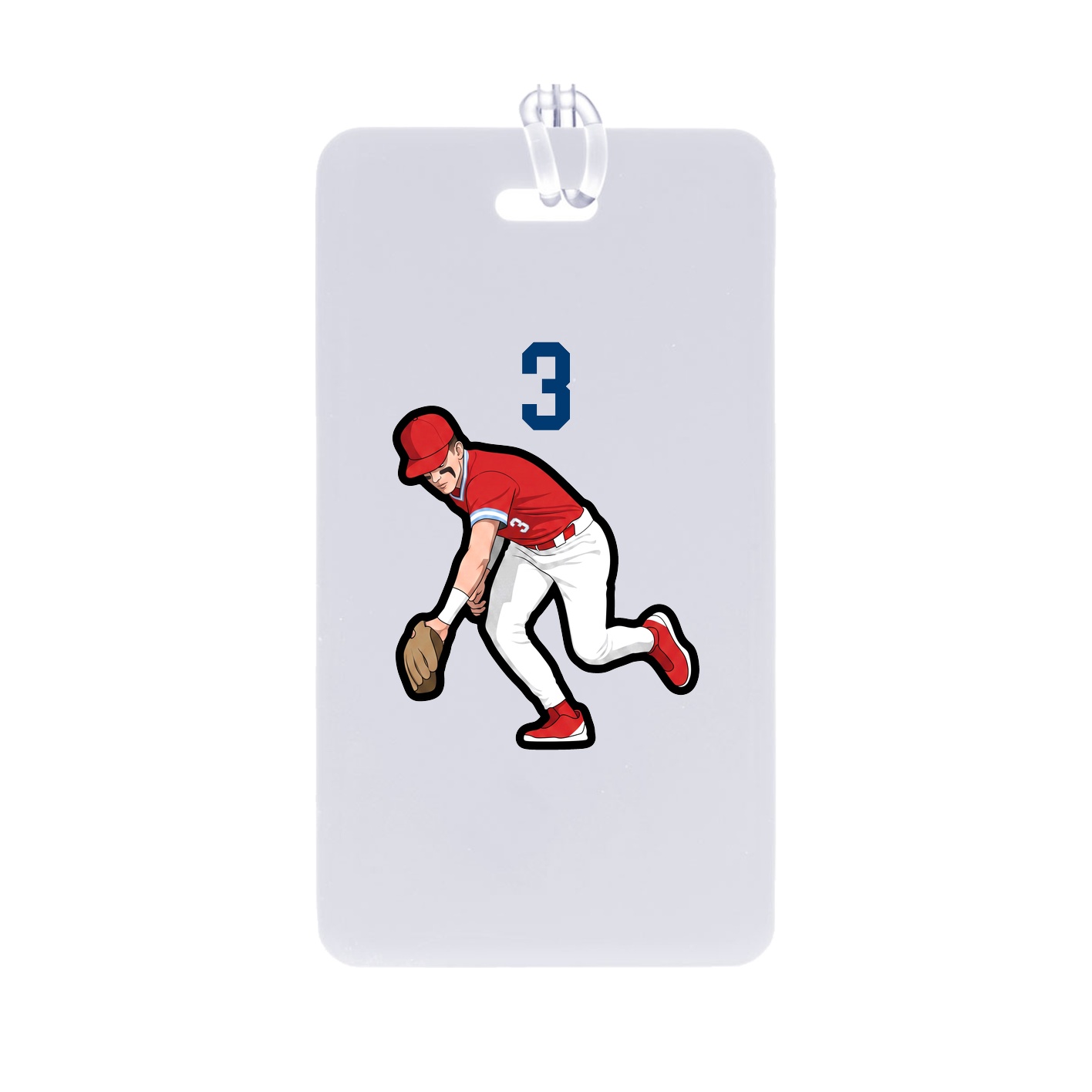 Bag Tag — Number Top in Classic