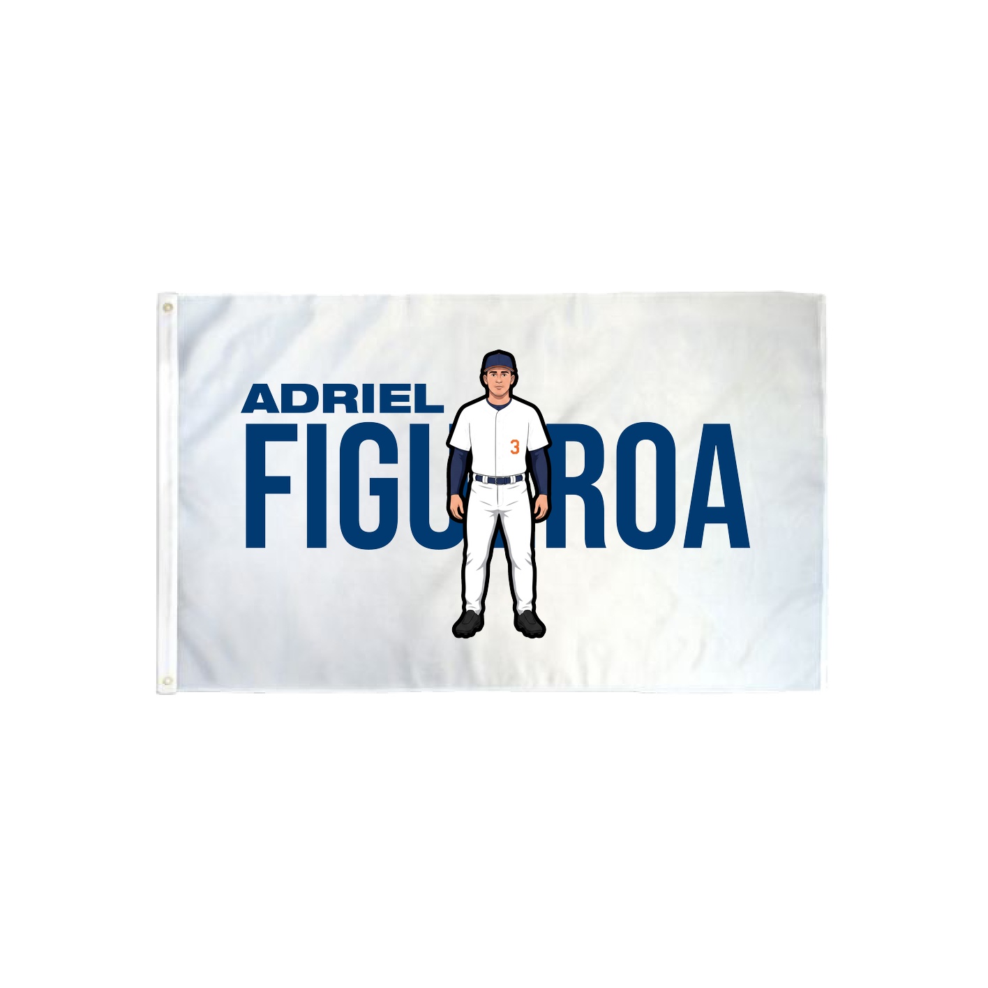 3x5 Flag — Player Name in Classic