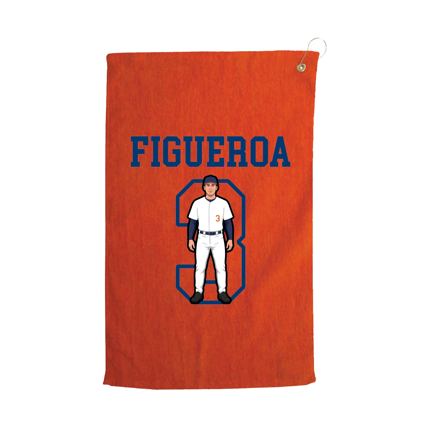 Golf Towel — Shirsey in Orange