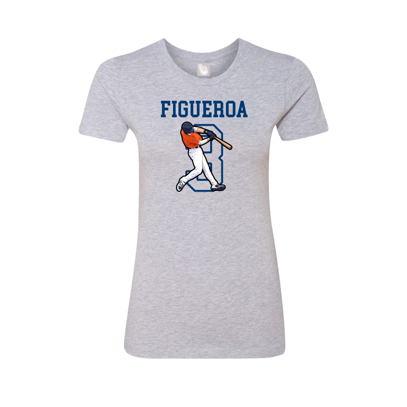Fitted Women's Tee — Shirsey in Grey