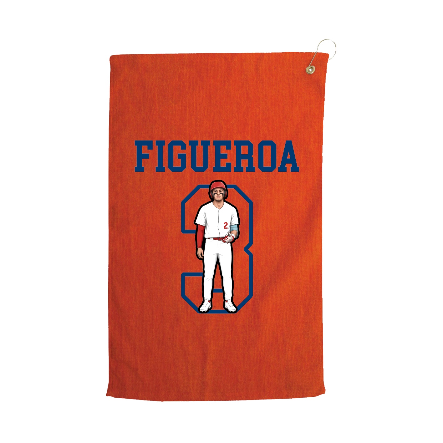 Golf Towel — Shirsey in Orange